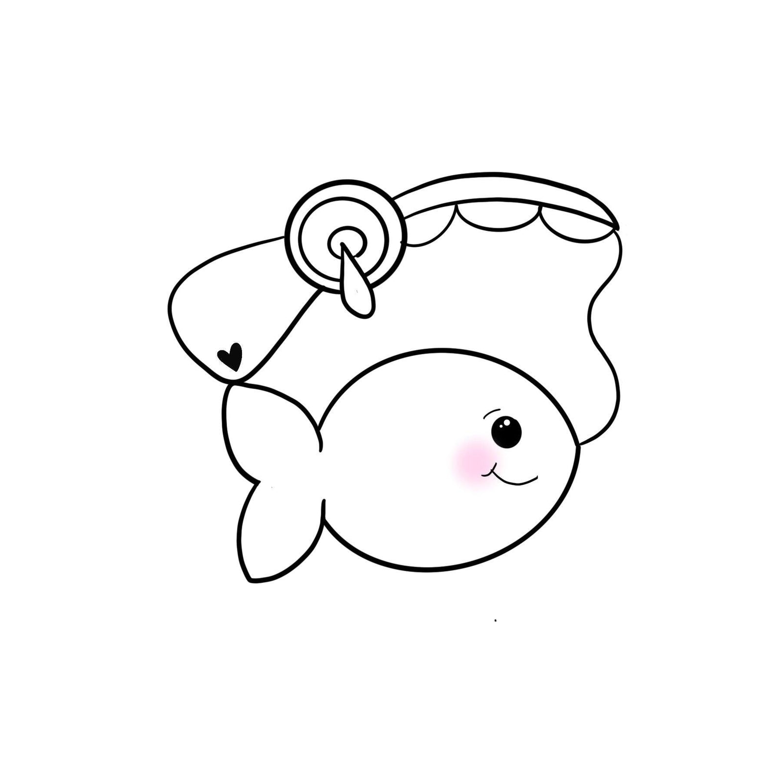 Fishing Pole Cookie Cutter - Sweetleigh 