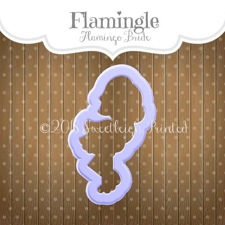 Flamingle Cookie Cutter - Sweetleigh 