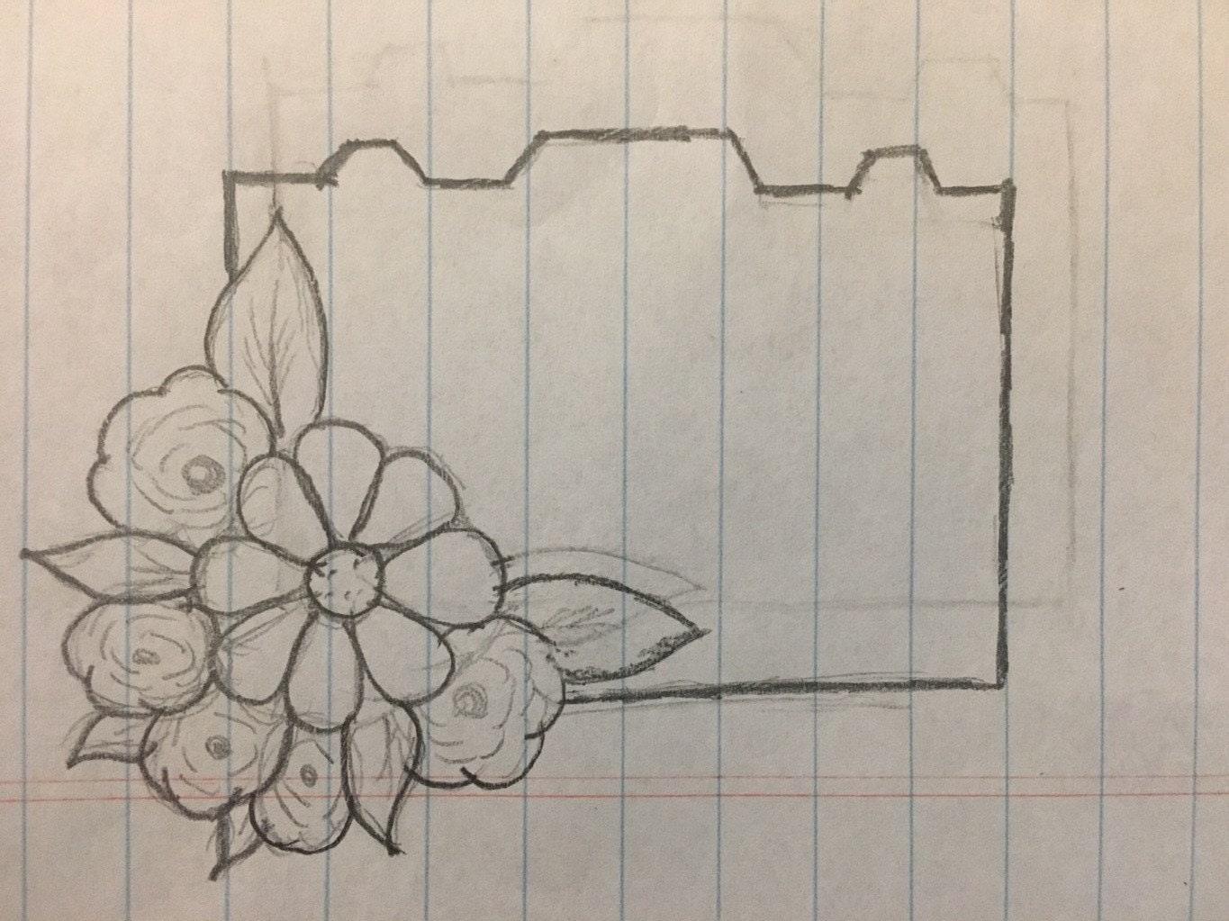 Floral Camera Cookie Cutter - Sweetleigh 