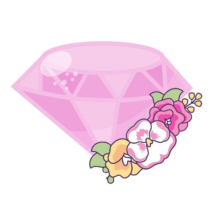 Floral Diamond Cookie Cutter - Sweetleigh 