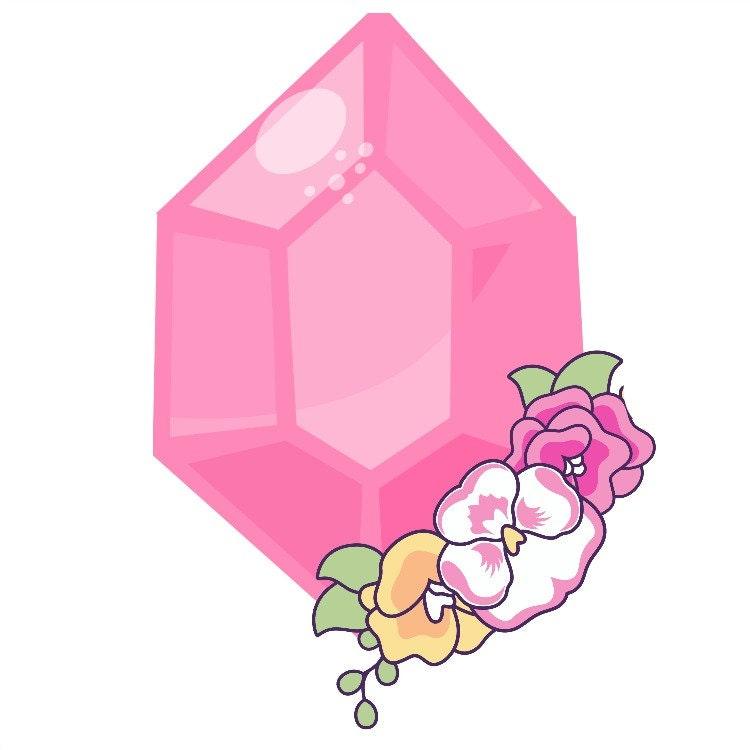 Floral Gem 3 Cookie Cutter - Sweetleigh 