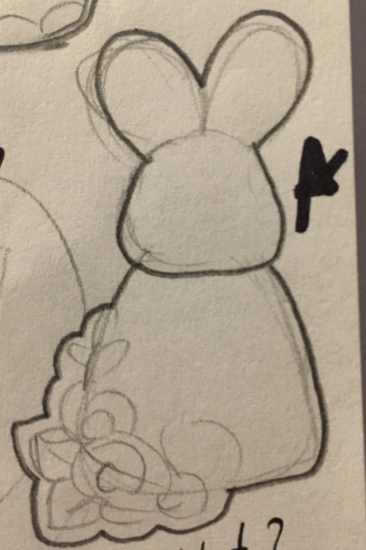 Floral Rabbit 2 Cookie Cutter - Sweetleigh 