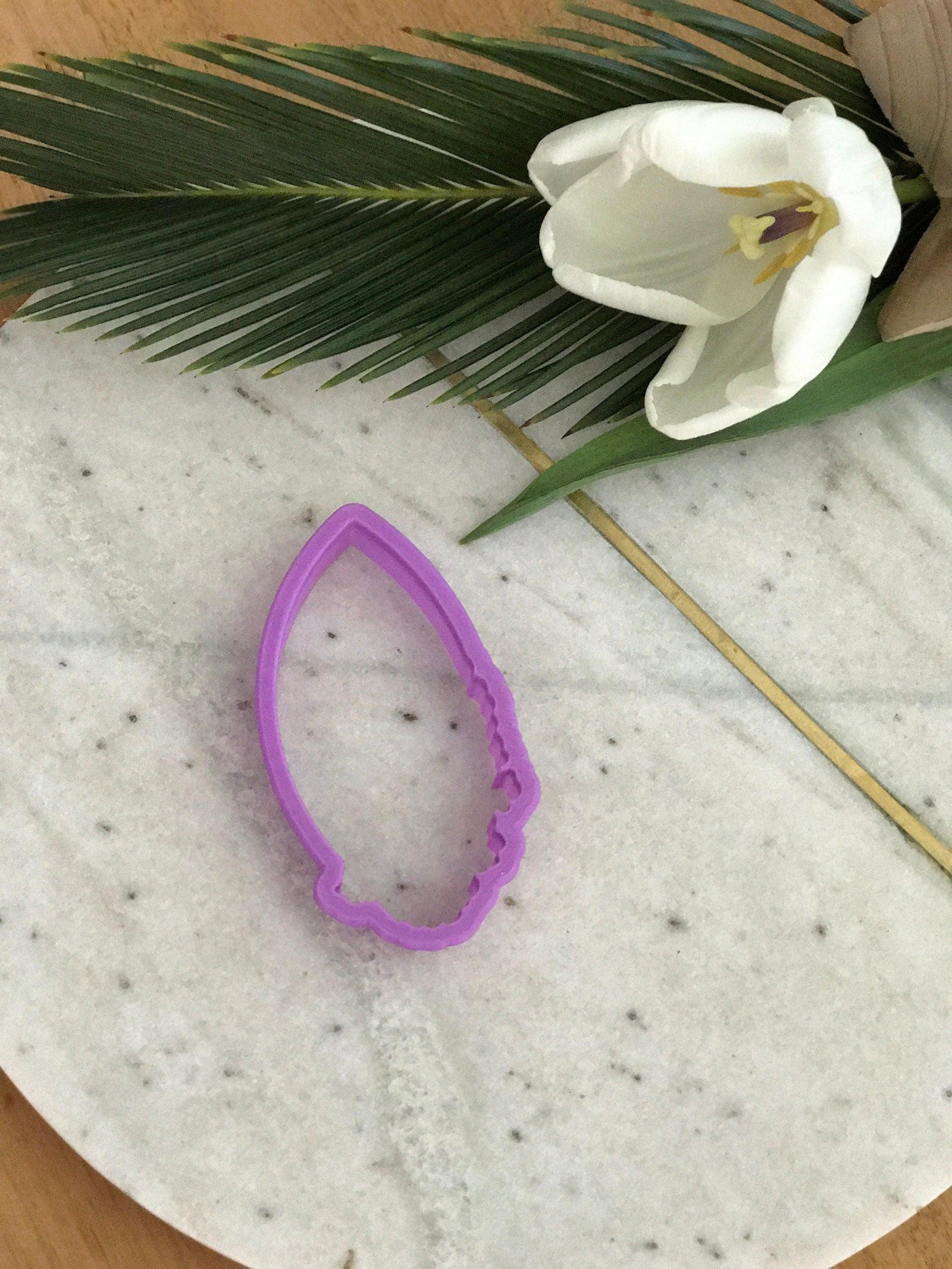 Floral Surfboard Cookie Cutter - Sweetleigh 