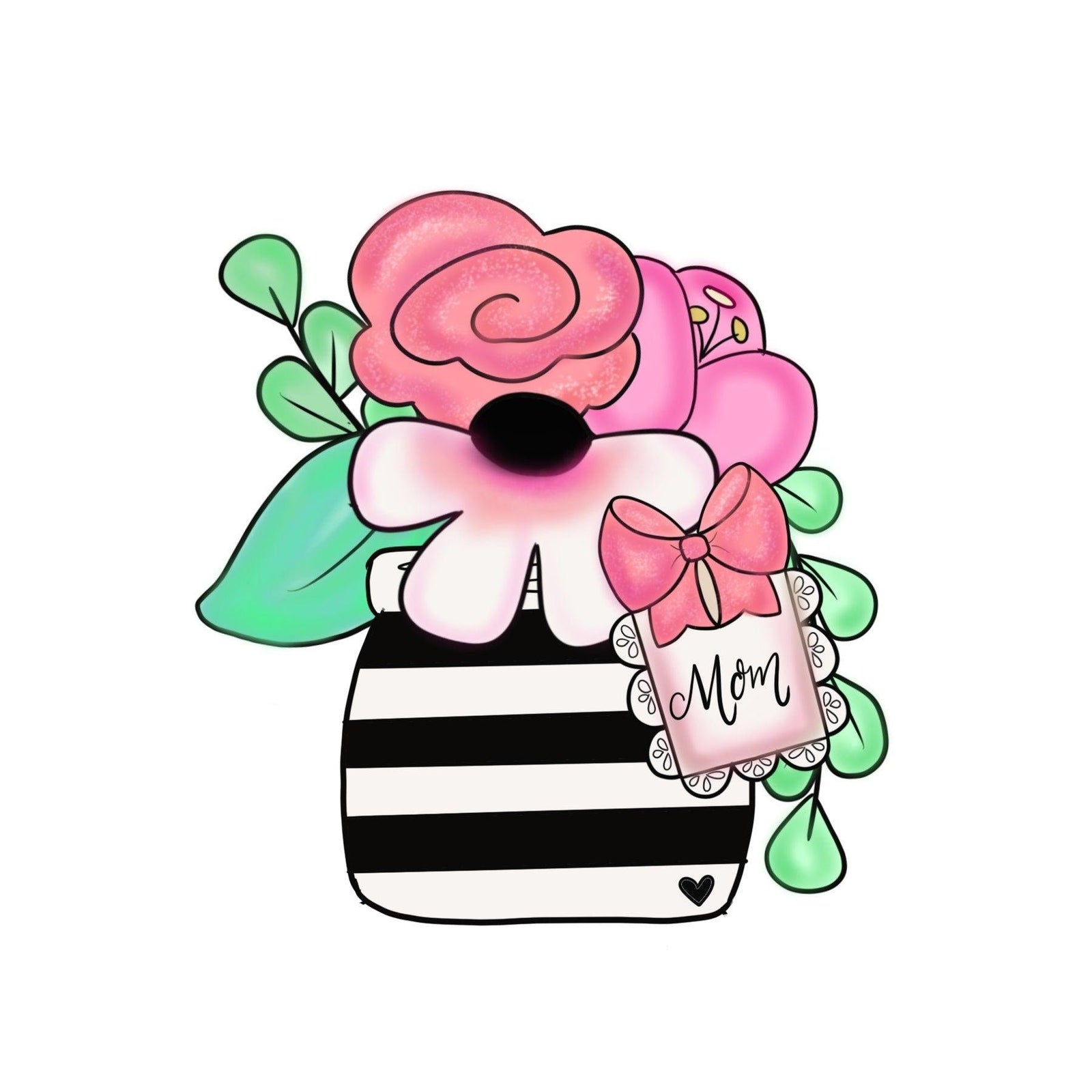 Floral Vase Cookie Cutter - Sweetleigh 