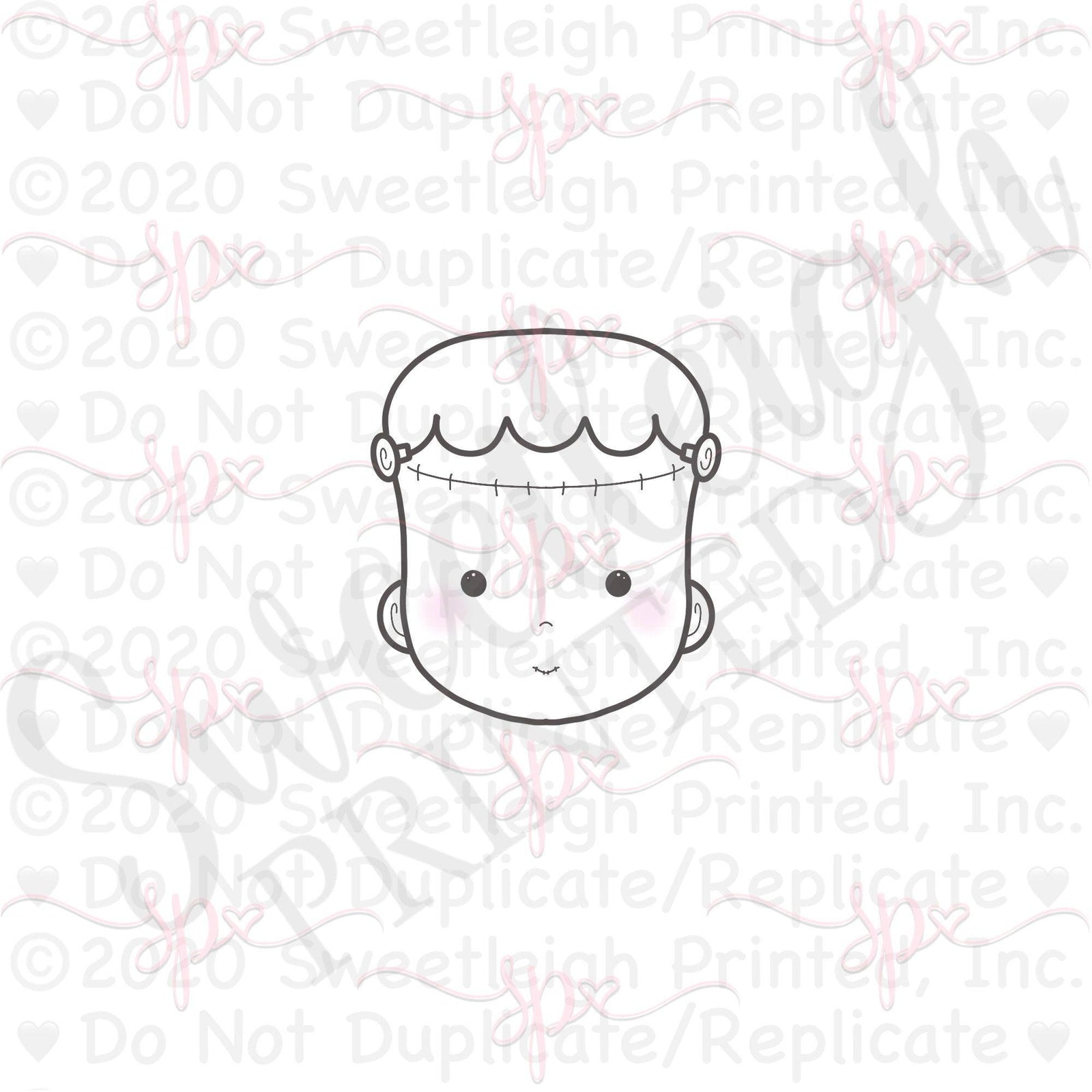 Frank Face 2021 Cookie Cutter - Sweetleigh 