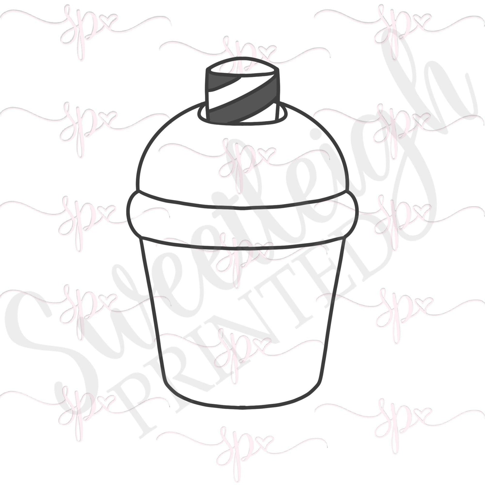 Frappuccino Cookie Cutter - Sweetleigh 