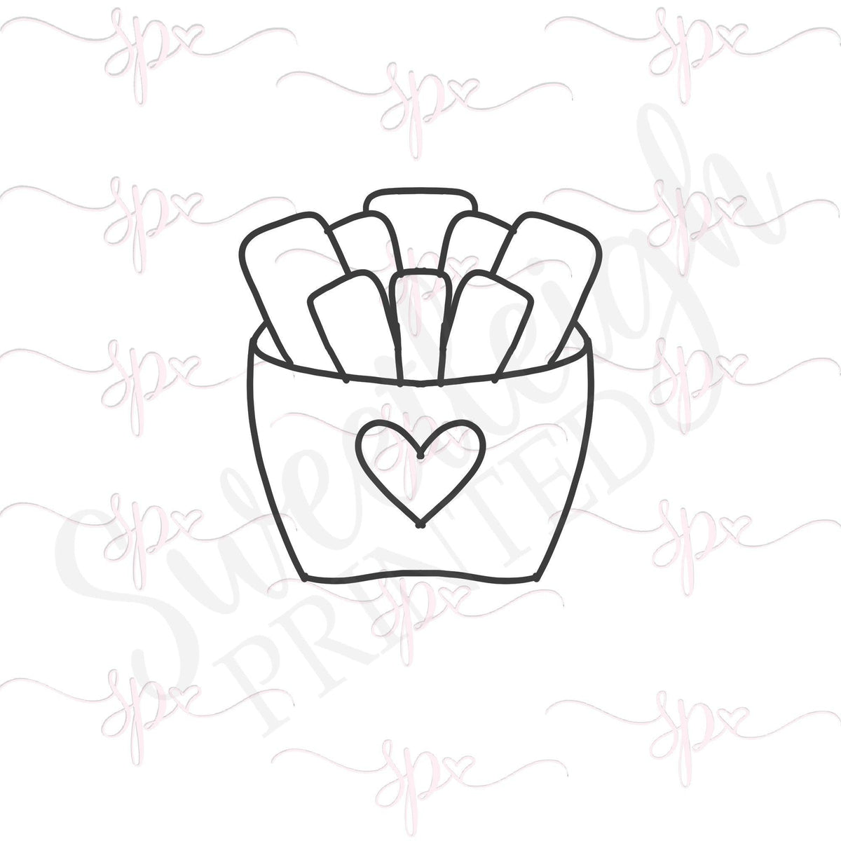 French Fries 2019 Cookie Cutter - Sweetleigh 
