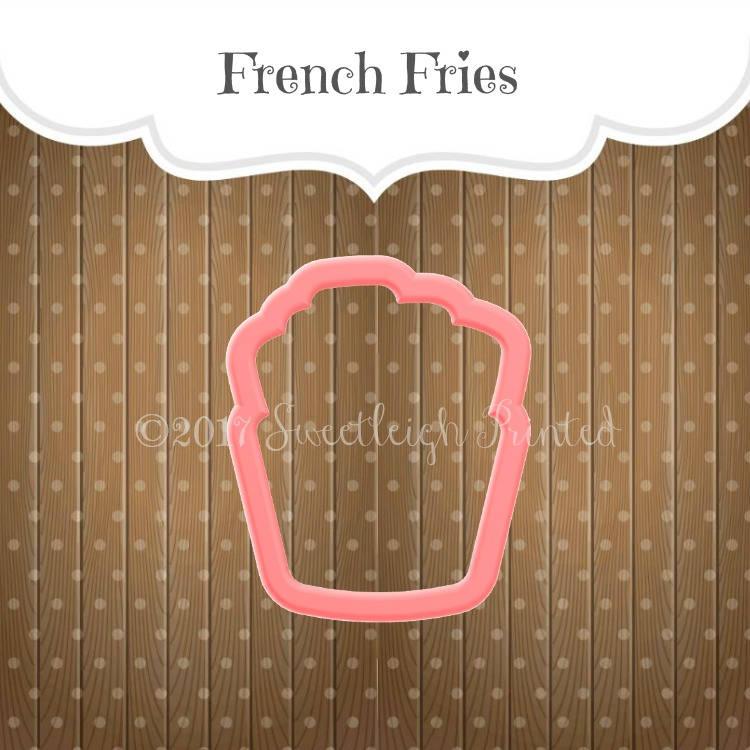 French Fries Cookie Cutter - Sweetleigh 