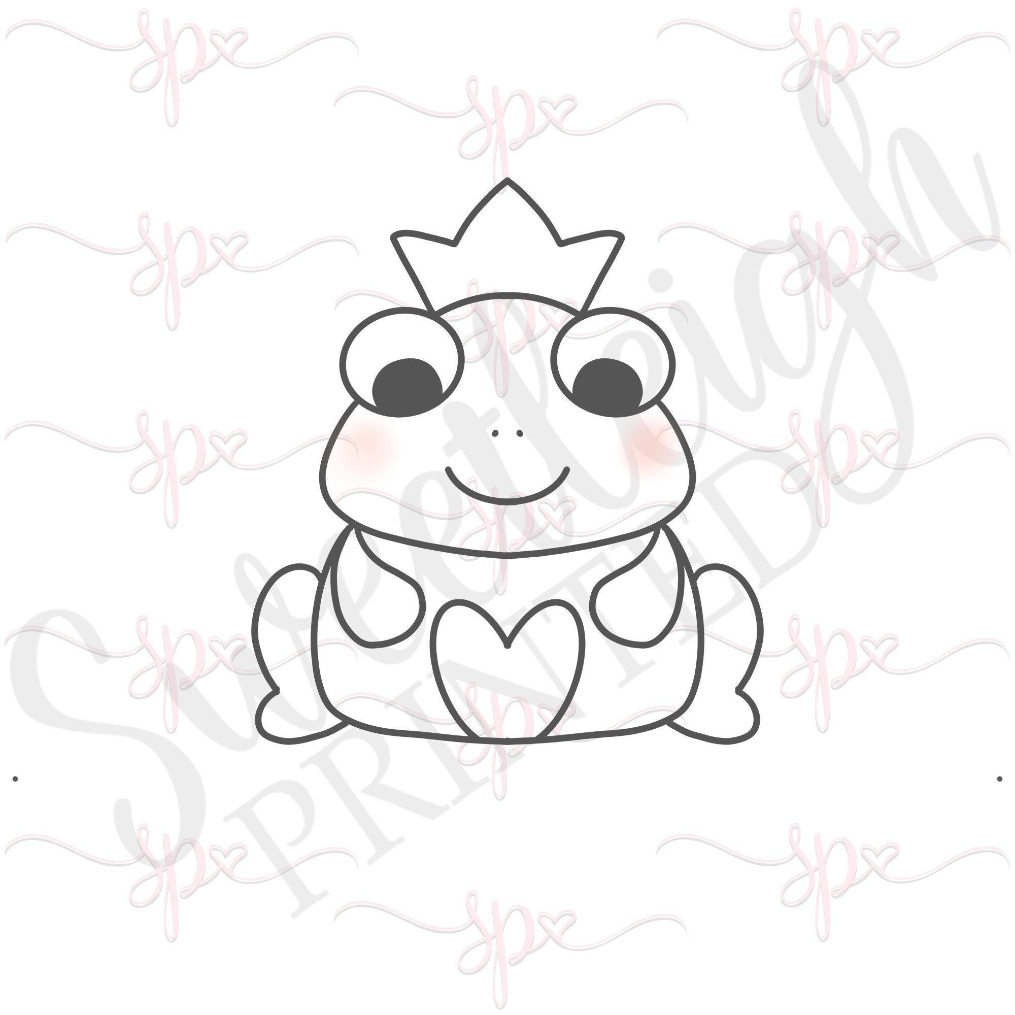Frog Prince Cookie Cutter - Sweetleigh 