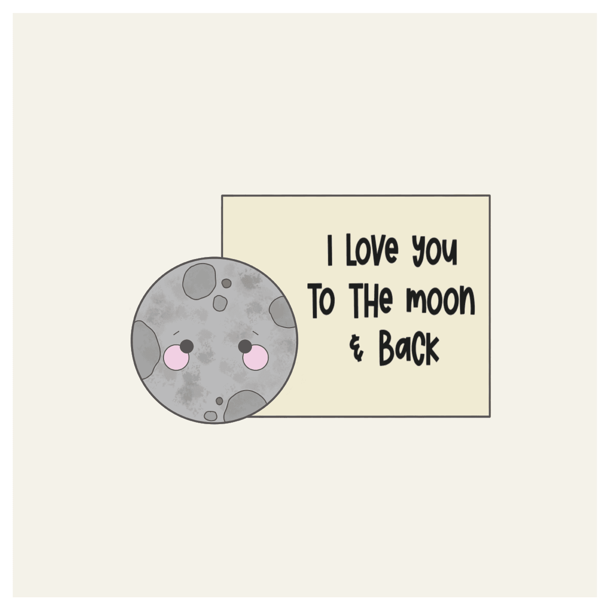 Full Moon Plaque Cookie Cutter - Sweetleigh 