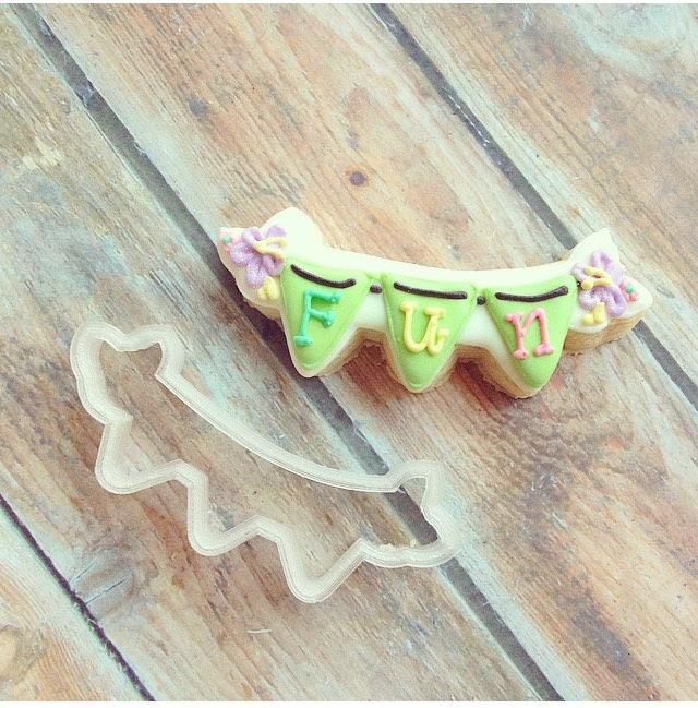 Fun Banner Cookie Cutter - Sweetleigh 