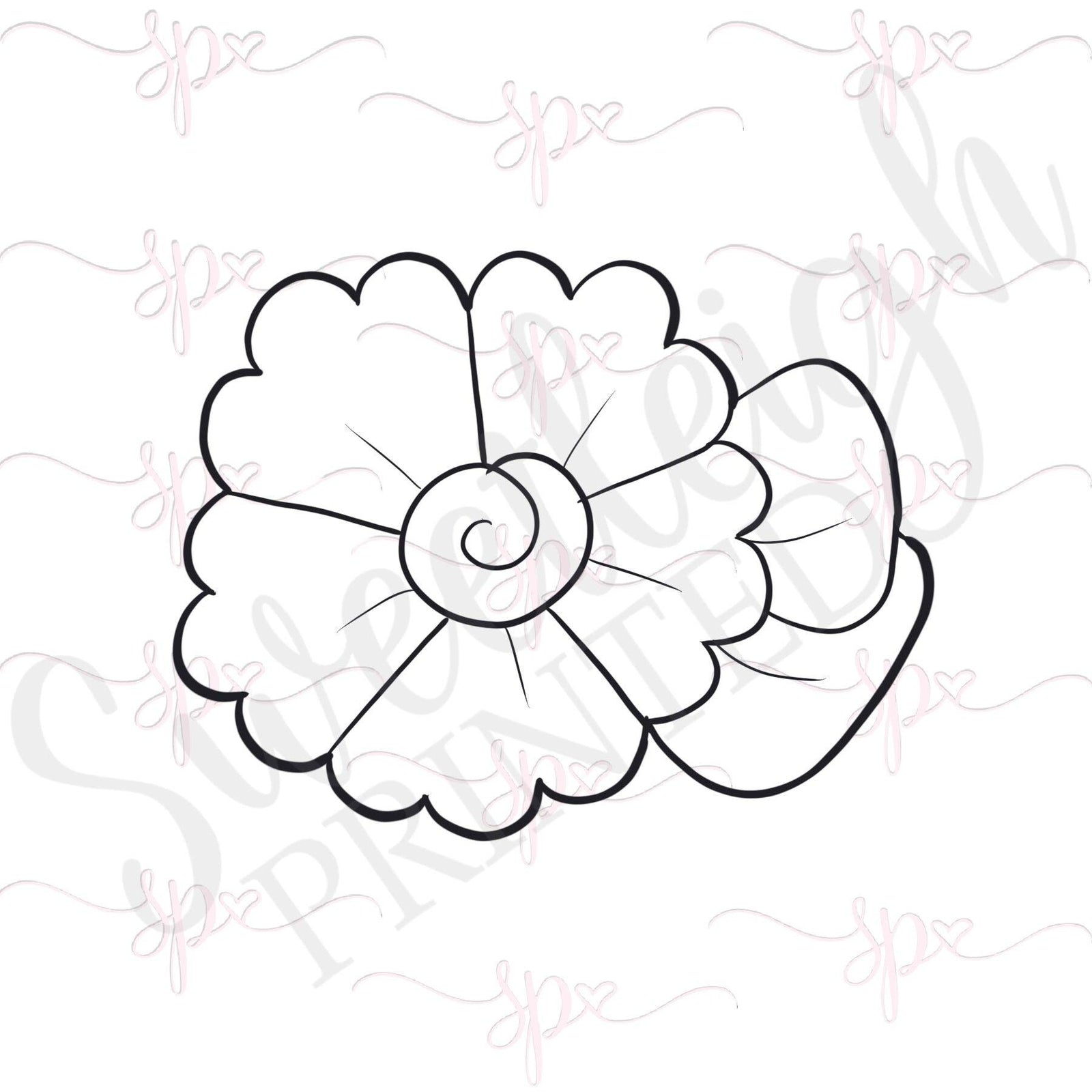 Funky Flower Cookie Cutter - Sweetleigh 