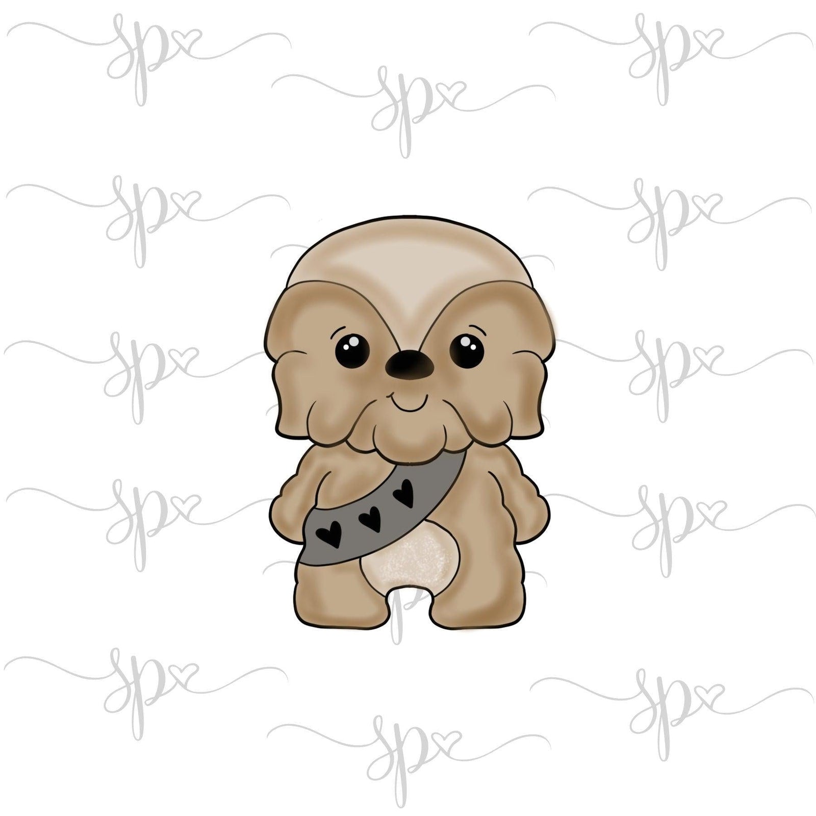 Furry Guy Cookie Cutter - Sweetleigh 