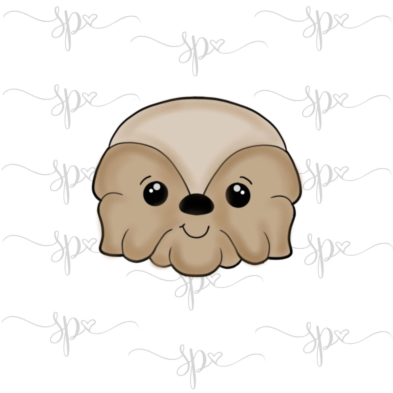 Furry Guy Face Cookie Cutter - Sweetleigh 