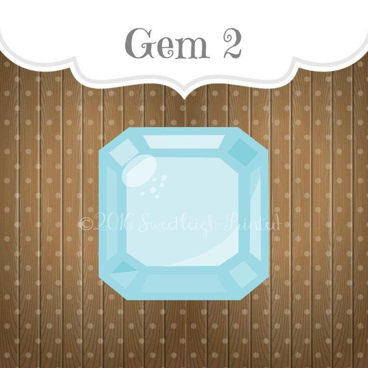 Gem 2 Cookie Cutter - Sweetleigh 