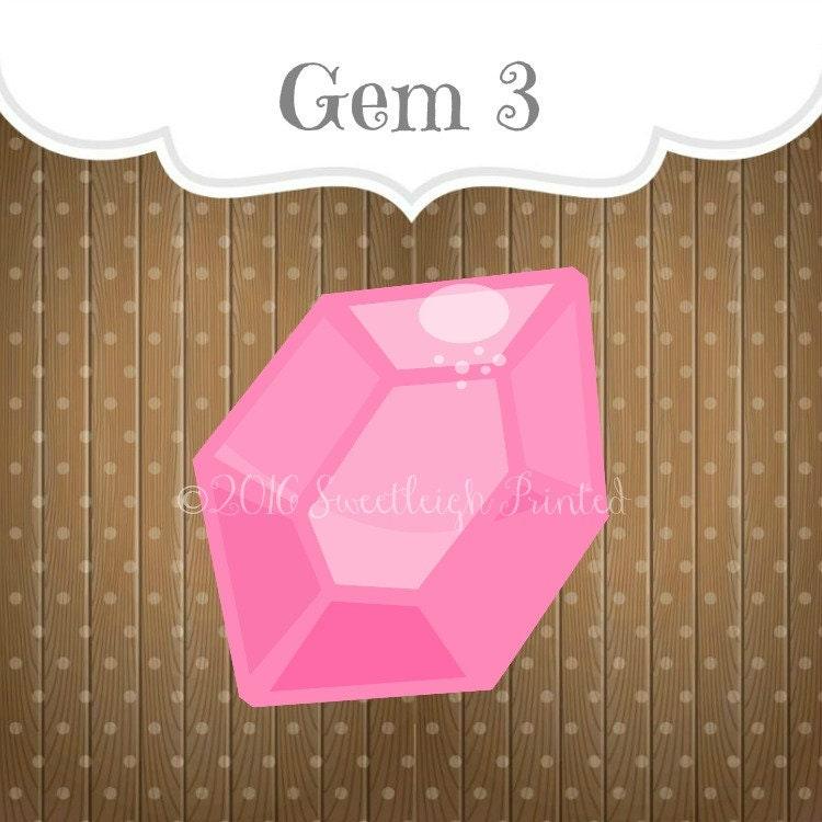 Gem 3 Cookie Cutter - Sweetleigh 