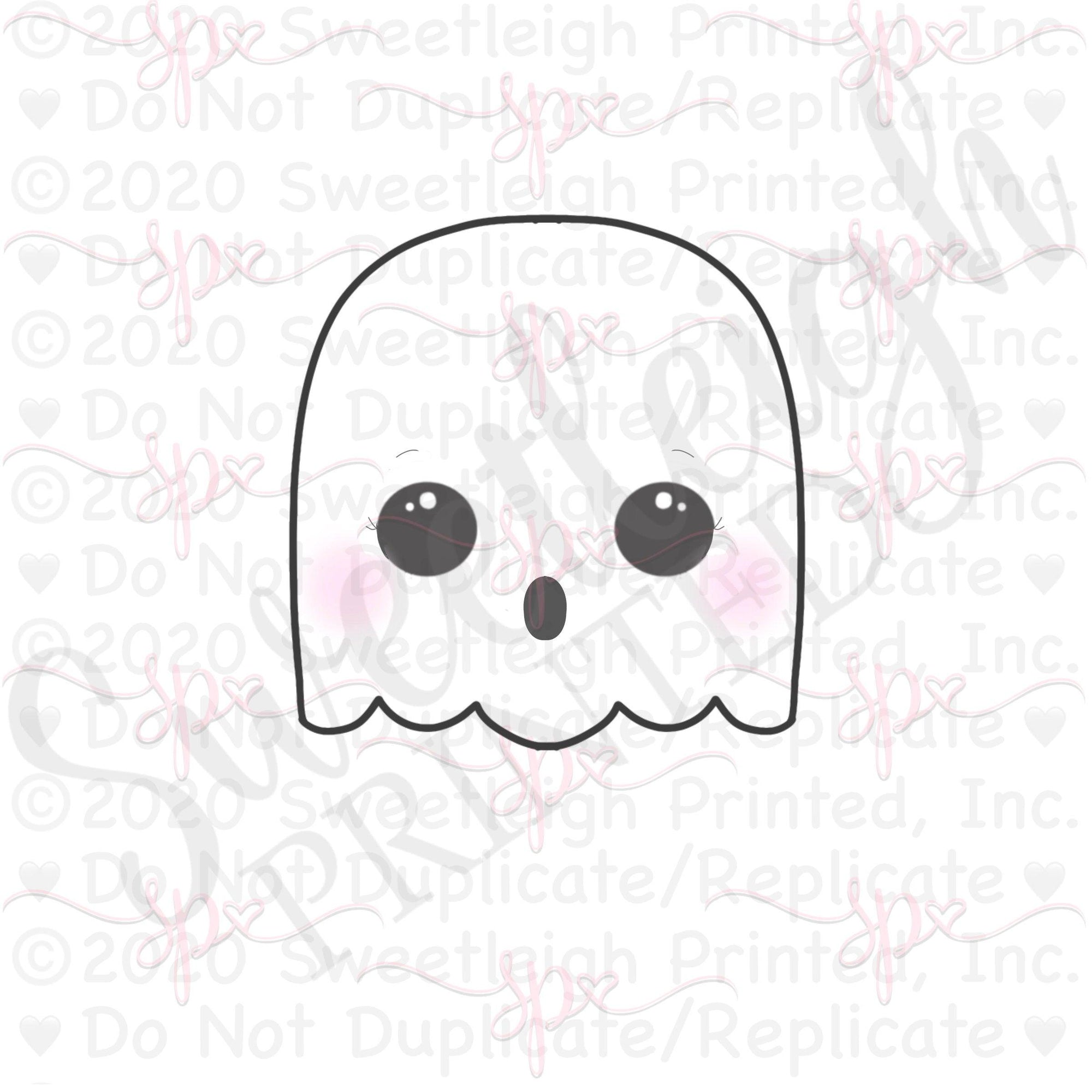 Ghost 1 Cookie Cutter - Sweetleigh 