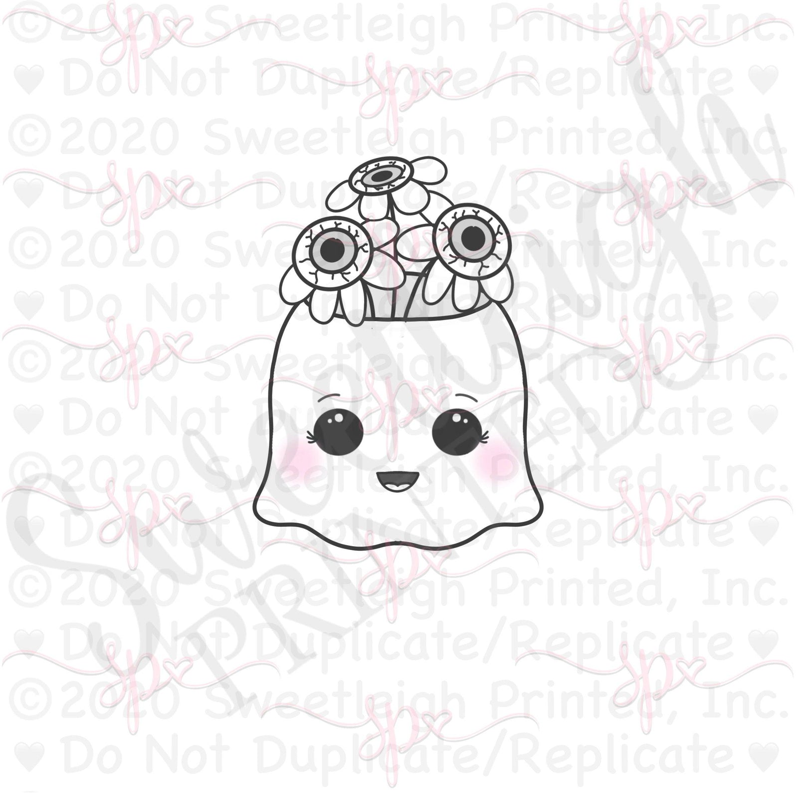 Ghost Plant Cookie Cutter - Sweetleigh 