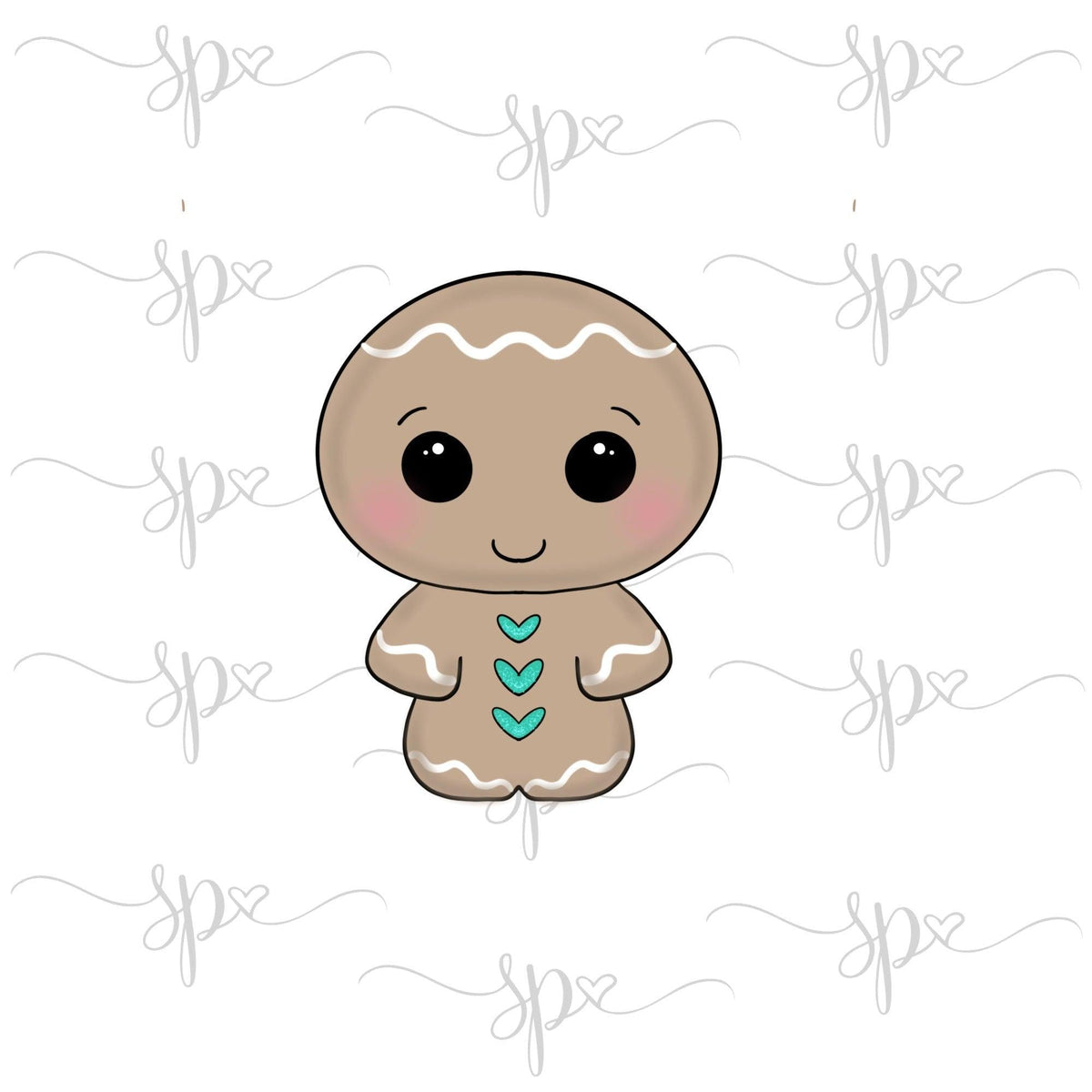Gingerbread Boy 2018 Cookie Cutter - Sweetleigh 
