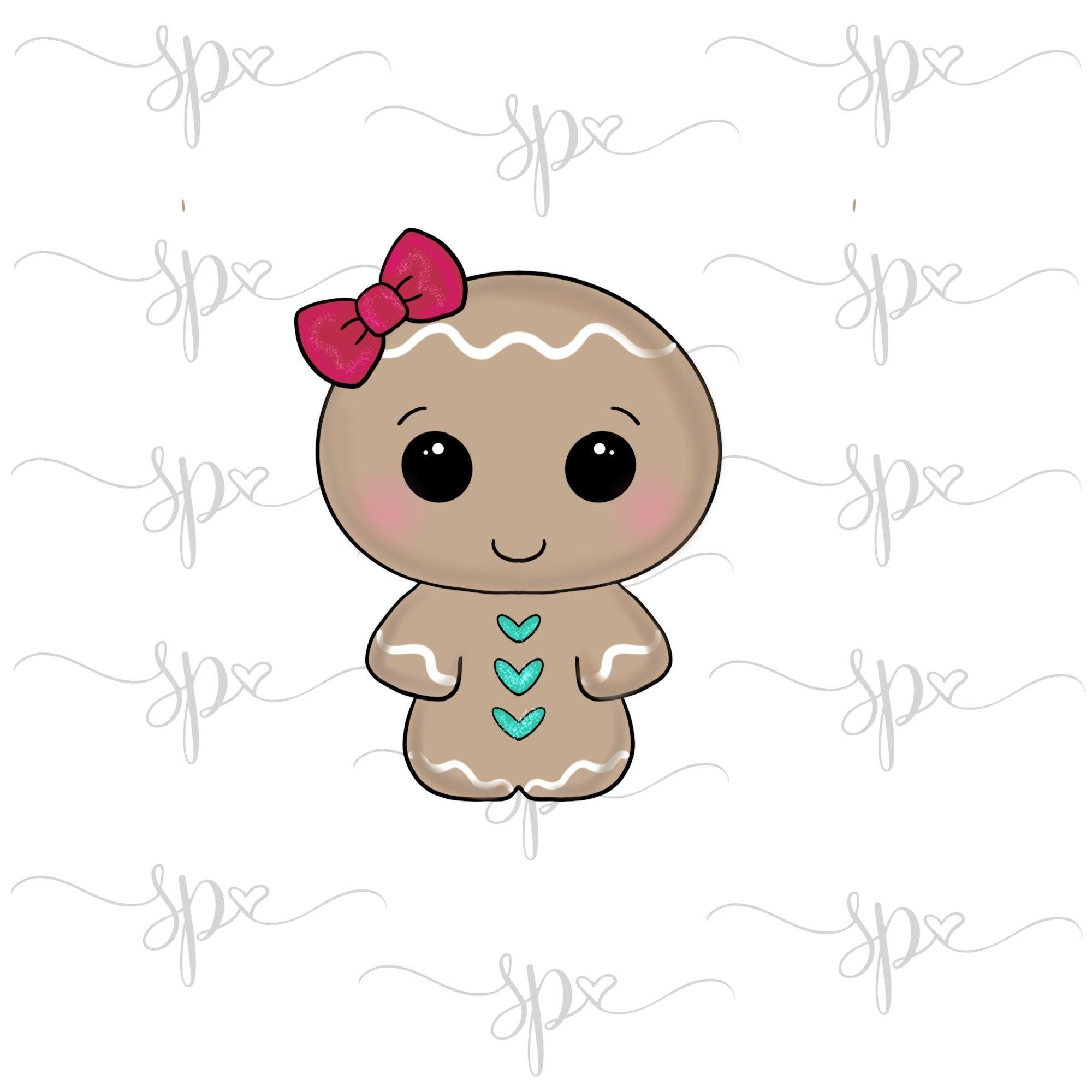 Gingerbread Girl 2018 Cookie Cutter - Sweetleigh 