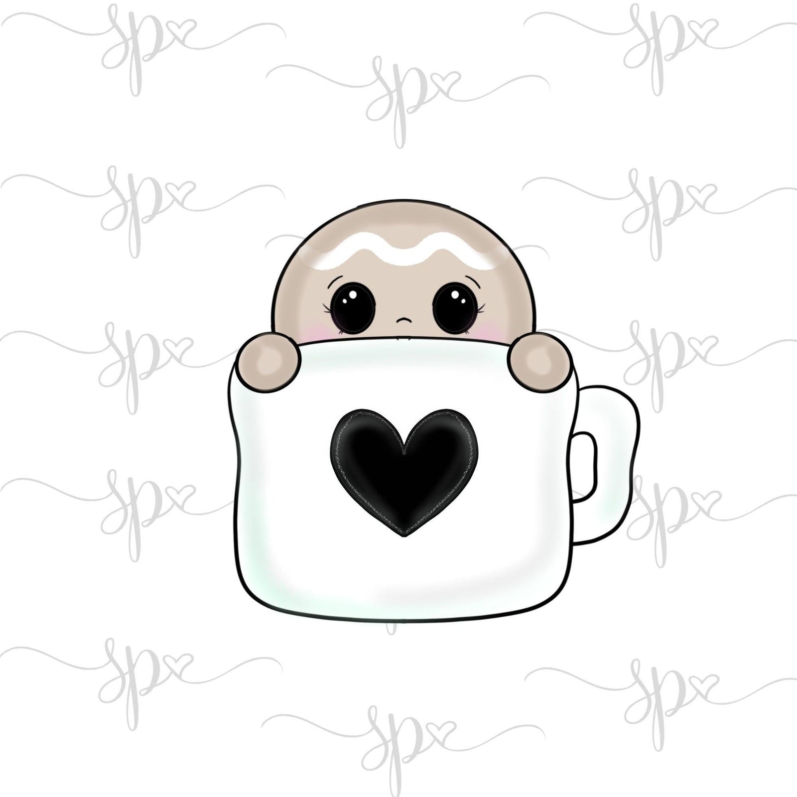 Gingerbread Mug 2019 Cookie Cutter - Sweetleigh 