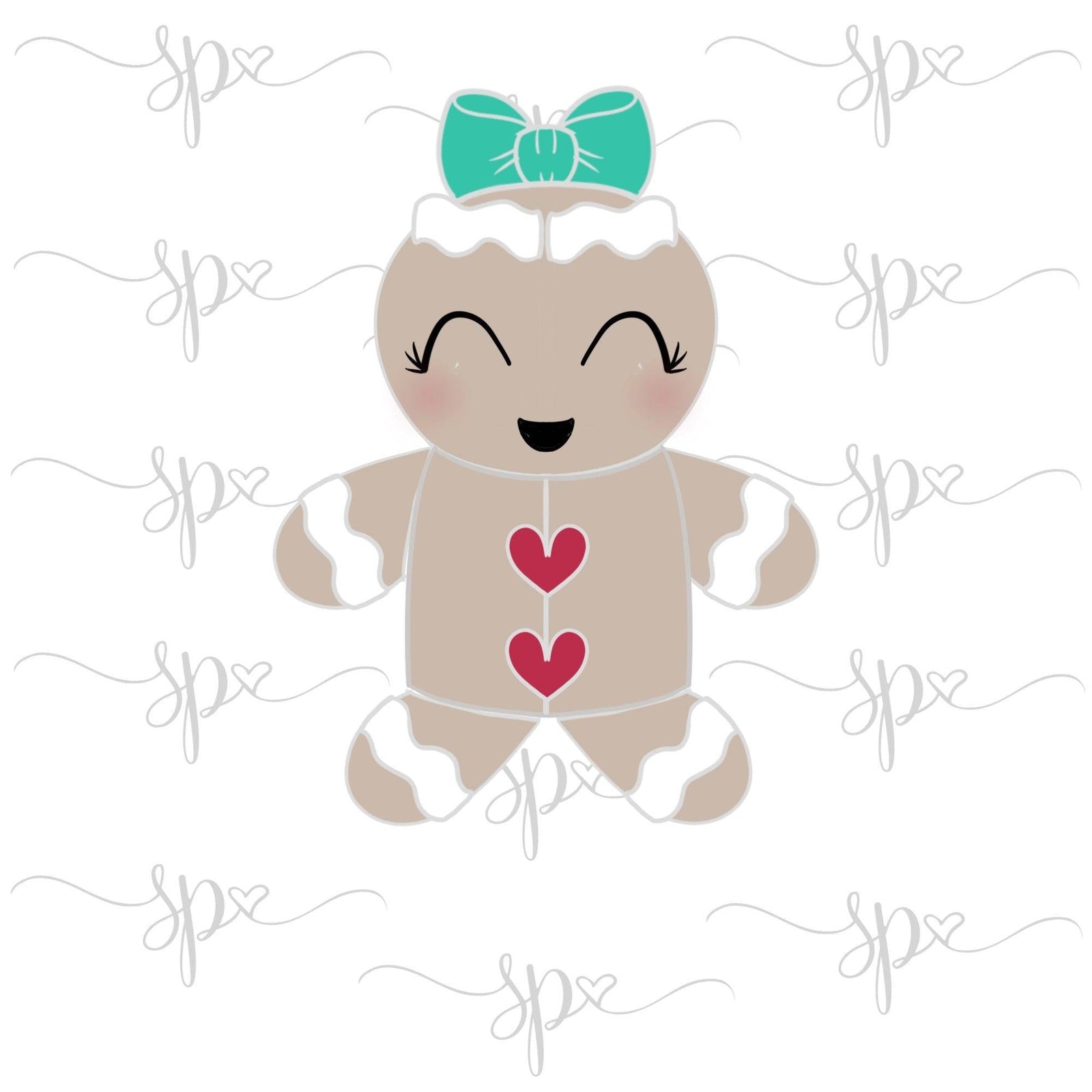 Gingerbread Platter Cookie Cutter Set - Sweetleigh 