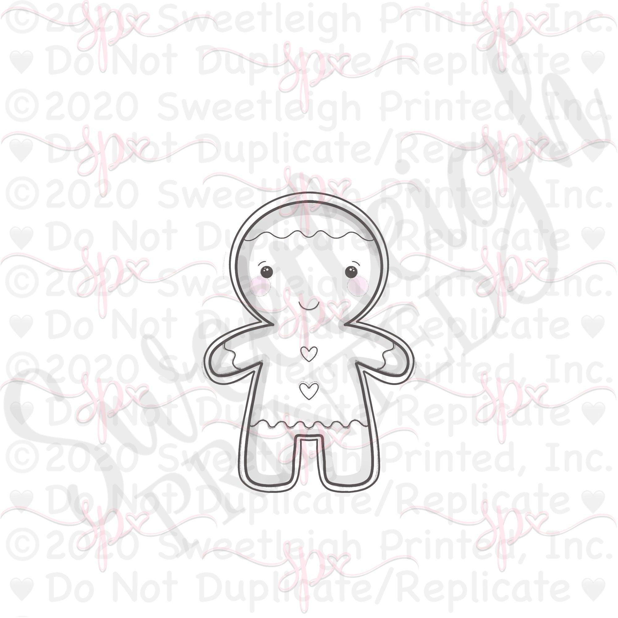 Gingy 2021 Cookie Cutter - Sweetleigh 