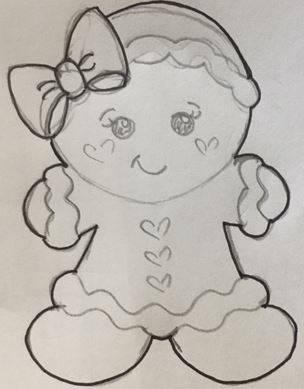 Gingy Girl Cookie Cutter - Sweetleigh 