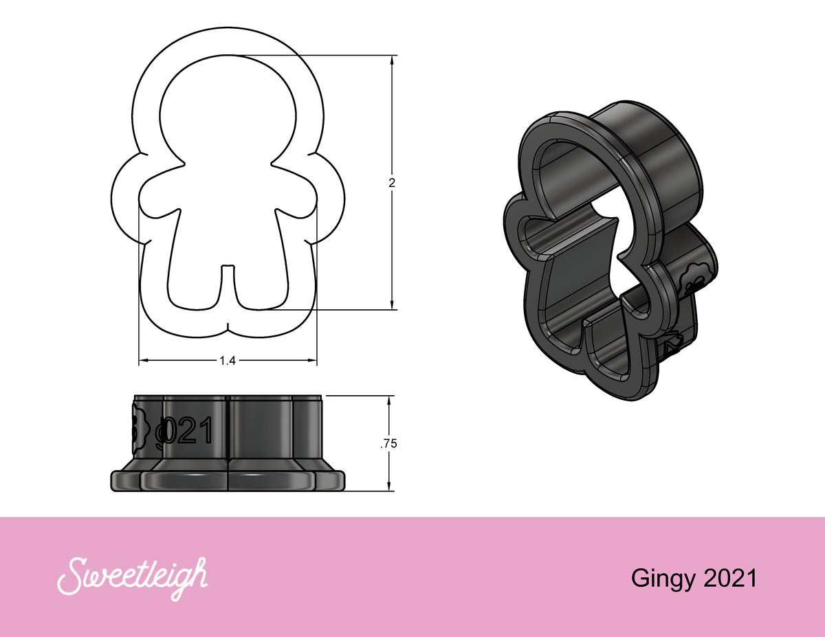 Gingy 2021 Cookie Cutter