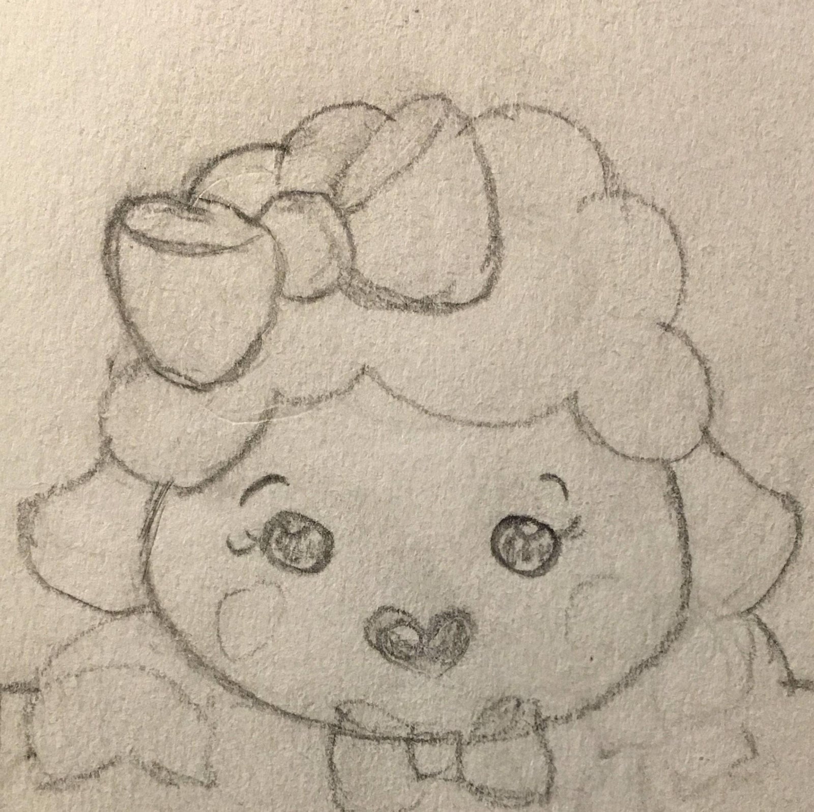 Girl Lamb Face Cookie Cutter - Sweetleigh 