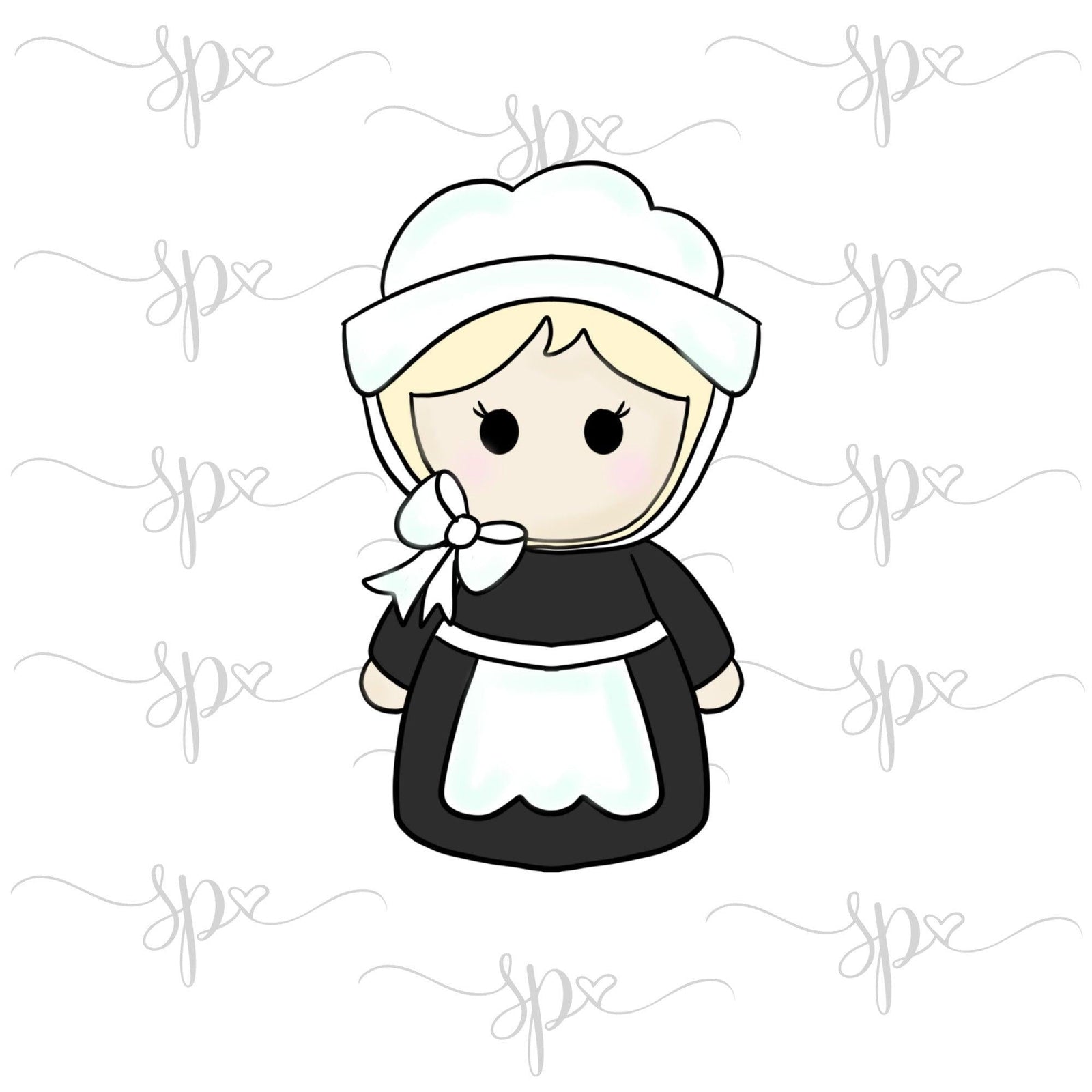 Girl Pilgrim 2018 Cookie Cutter - Sweetleigh 