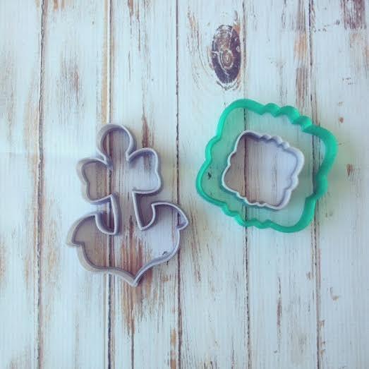 Girly Anchor Cookie Cutter - Sweetleigh 