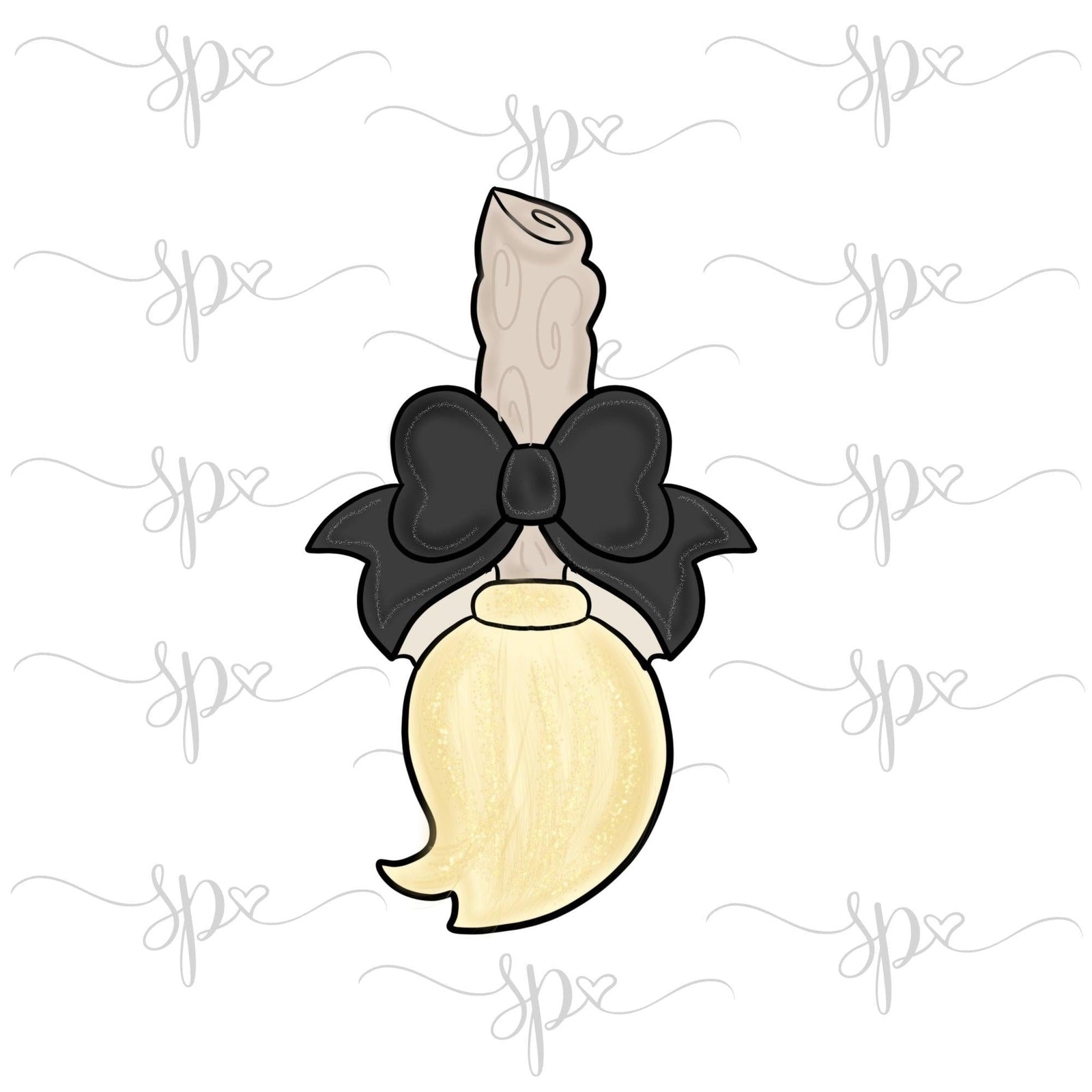 Girly Broom 1 Cookie Cutter - Sweetleigh 