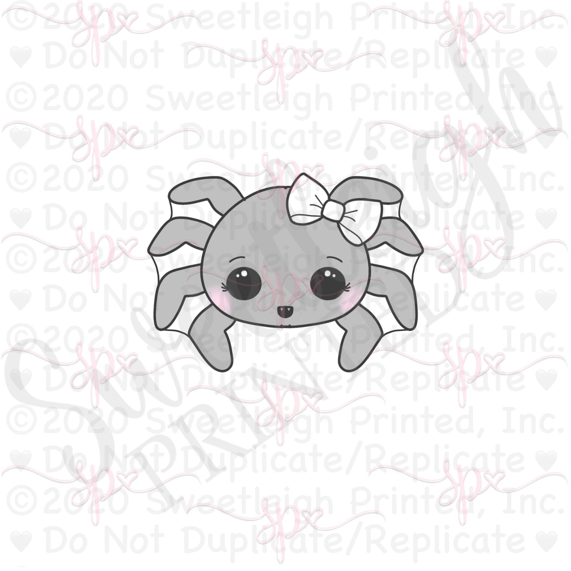 Girly Chubby Spider 2020 Cookie Cutter - Sweetleigh 