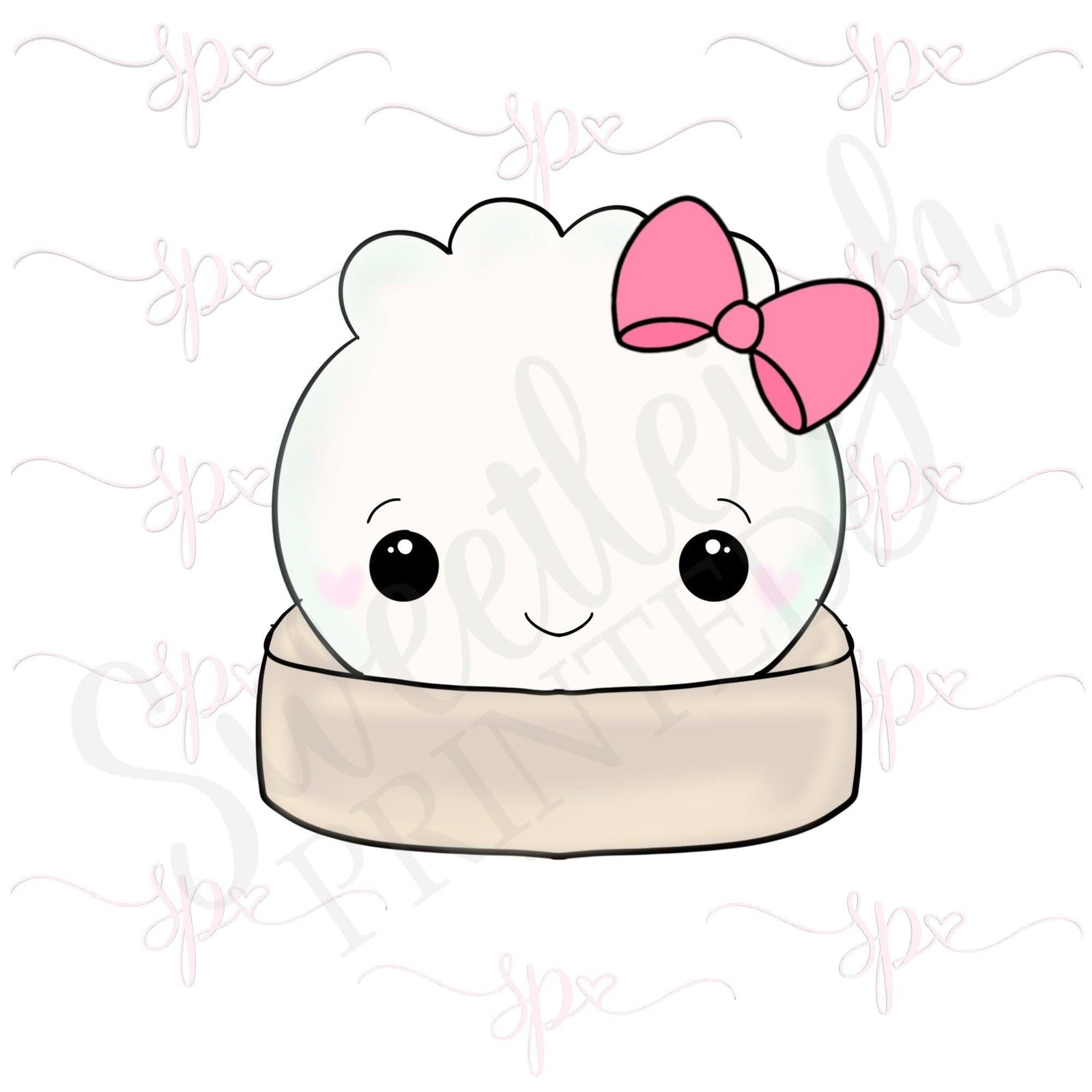 Girly Dimsum Cookie Cutter - Sweetleigh 