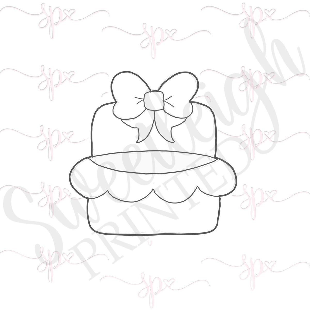 Girly Easter Basket Cookie Cutter - Sweetleigh 