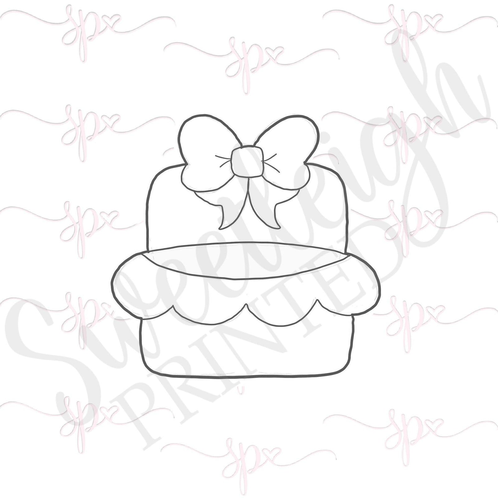 Girly Easter Basket Cookie Cutter - Sweetleigh 