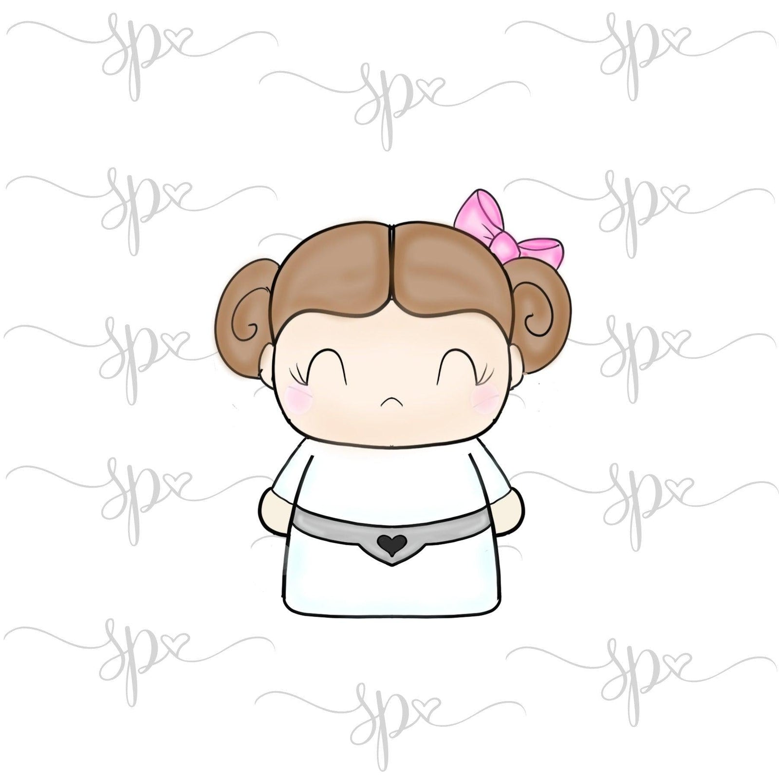 Girly Galaxy Princess Cookie Cutter - Sweetleigh 