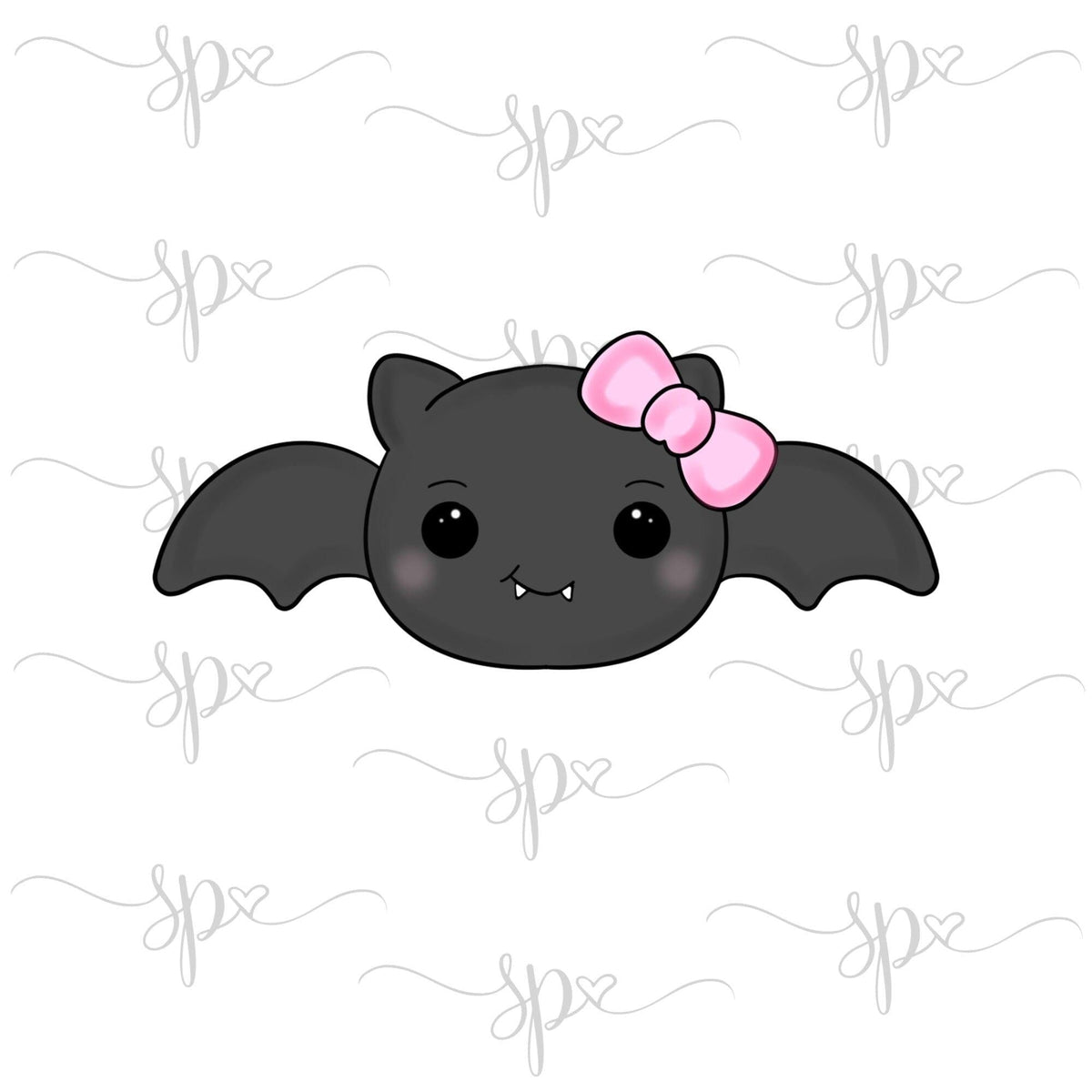Girly Kawaii Bat Cookie Cutter - Sweetleigh 