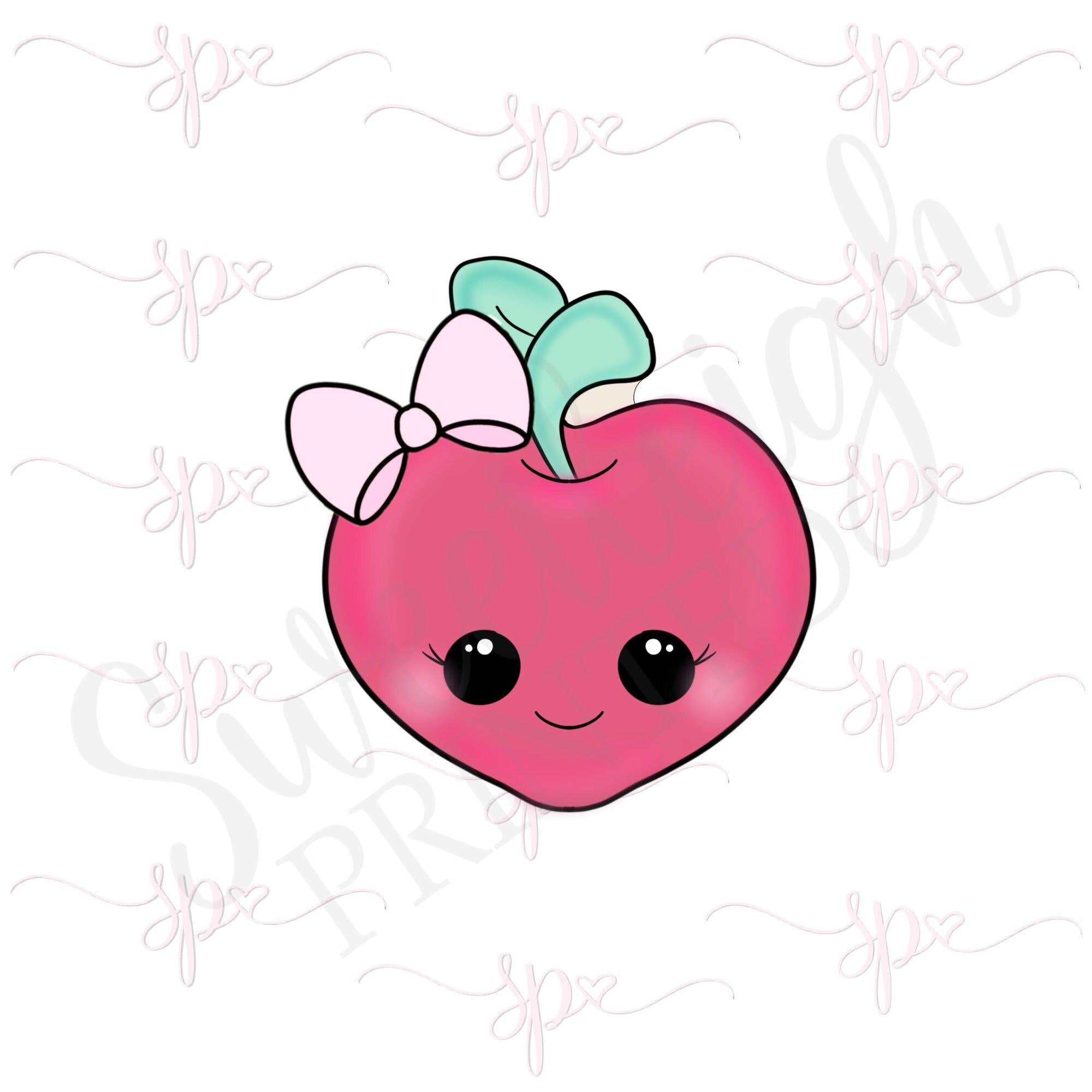 Girly Kawaii Cherry Cookie Cutter - Sweetleigh 