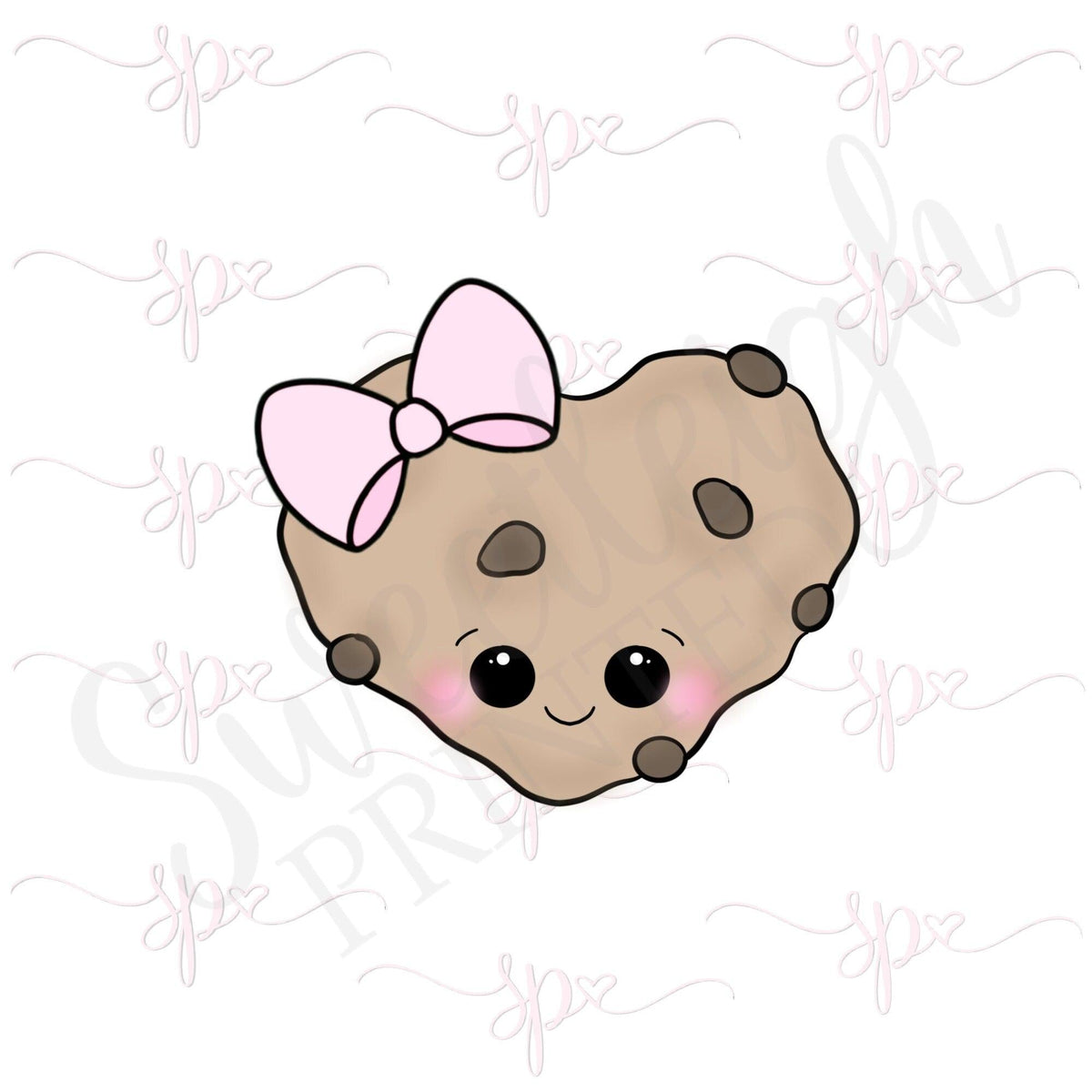 Girly Kawaii Cookie Heart Cookie Cutter - Sweetleigh 