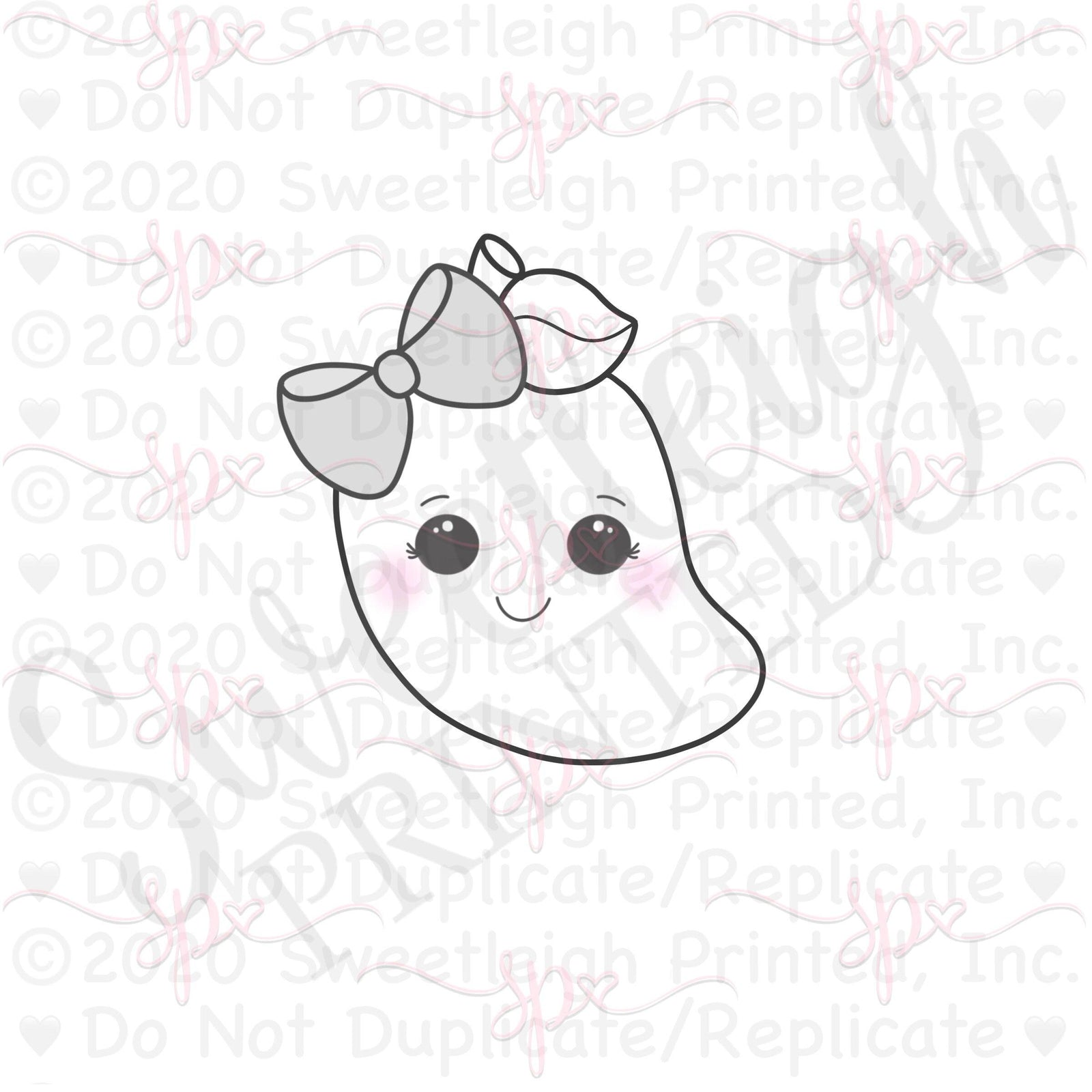 Girly Kawaii Mango 2020 Cookie Cutter - Sweetleigh 