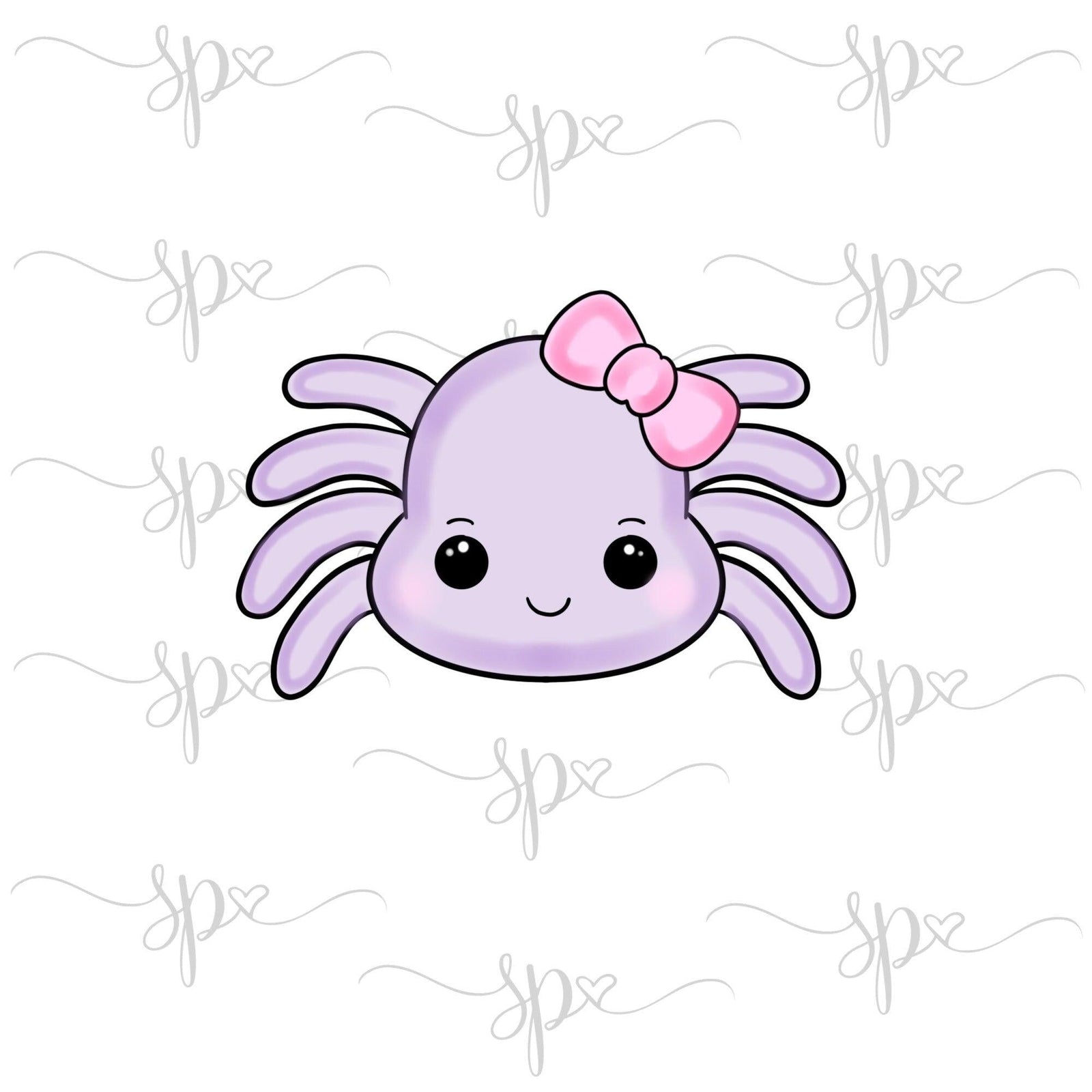 Girly Kawaii Spider Cookie Cutter - Sweetleigh 