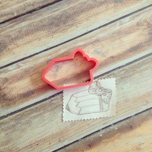 Girly Pencil Cookie Cutter - Sweetleigh 