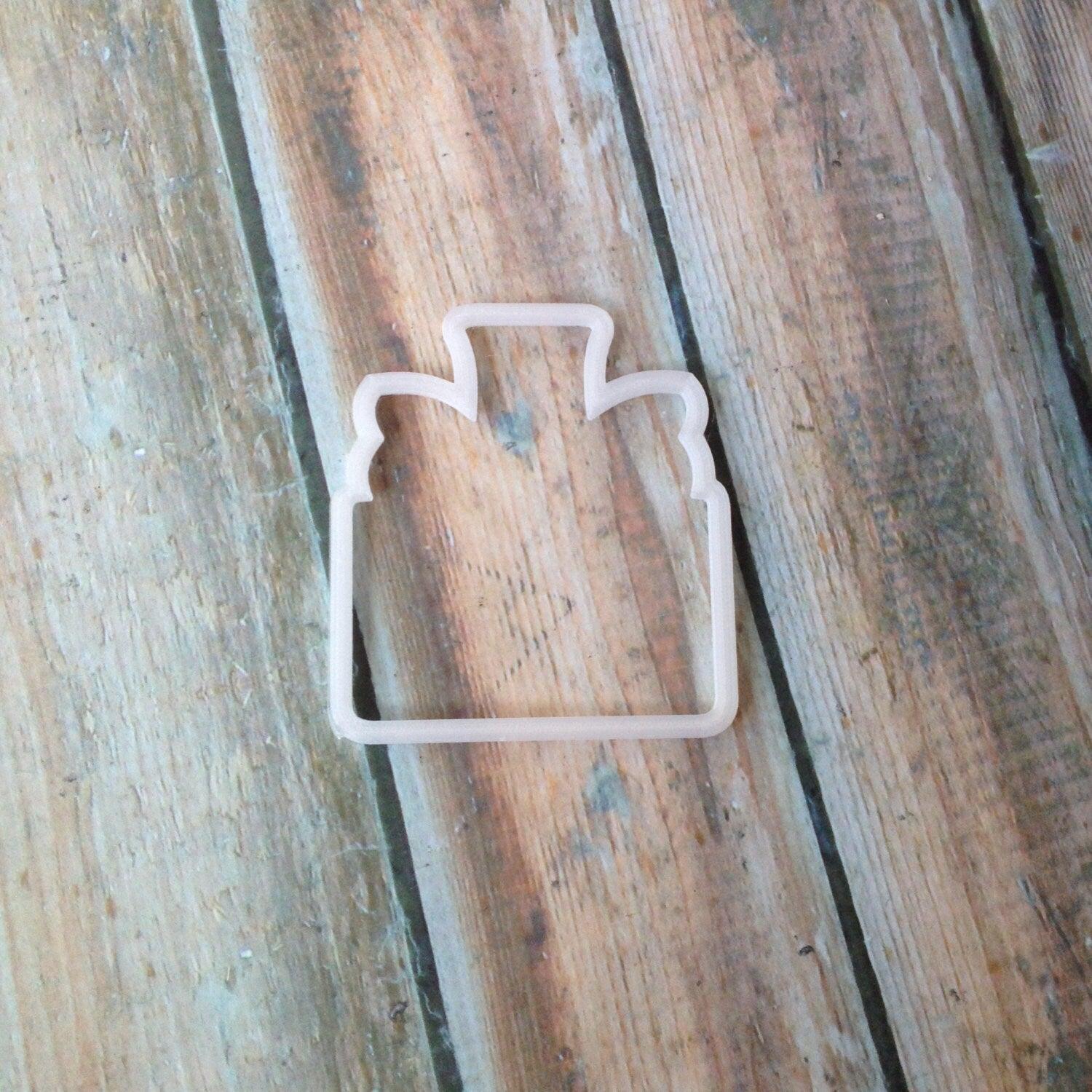 Girly Perfume Bottle Cookie Cutter - Sweetleigh 