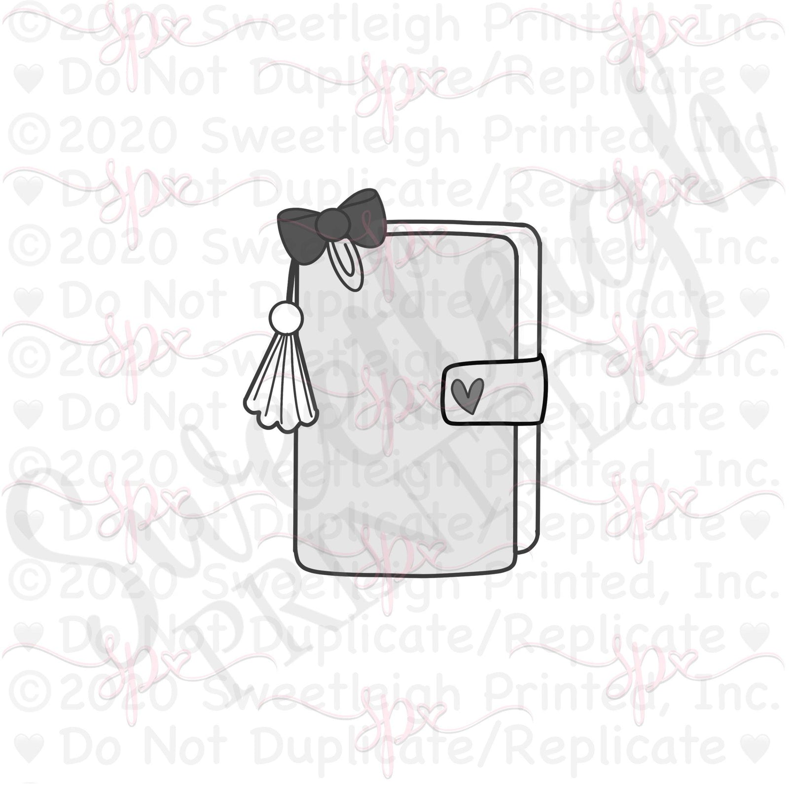 Girly Planner 2020 Cookie Cutter - Sweetleigh 