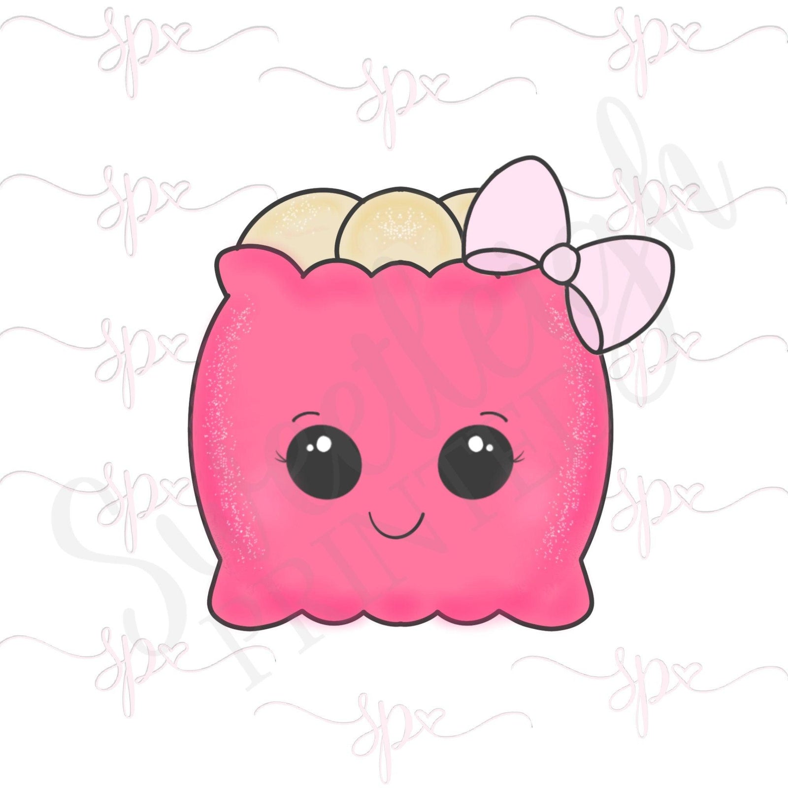 Girly Potato Chip Bag Cookie Cutter - Sweetleigh 