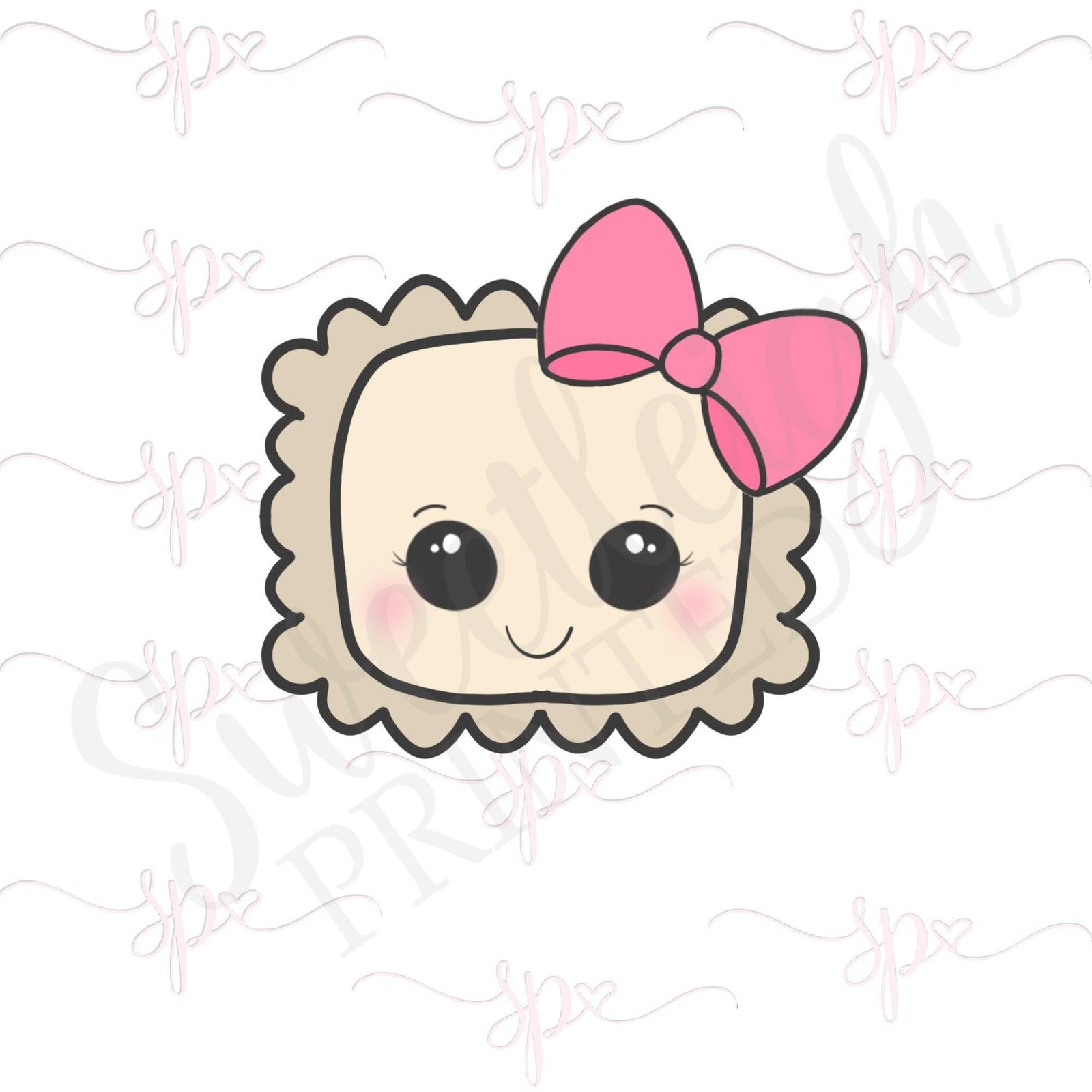 Girly Ravioli Cookie Cutter - Sweetleigh 