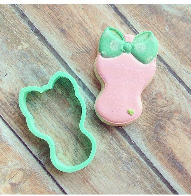 Girly Spa Slipper Cookie Cutter - Sweetleigh 