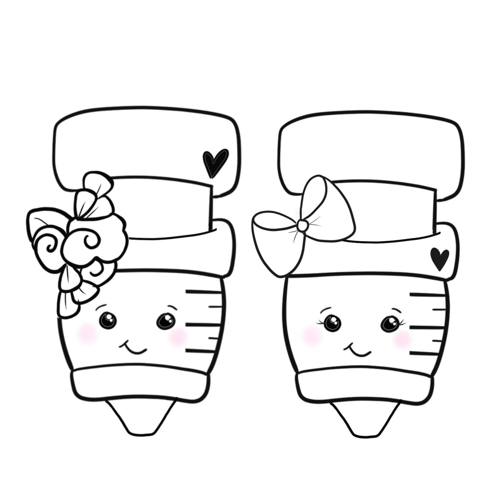 Girly Syringe Cookie Cutter - Sweetleigh 